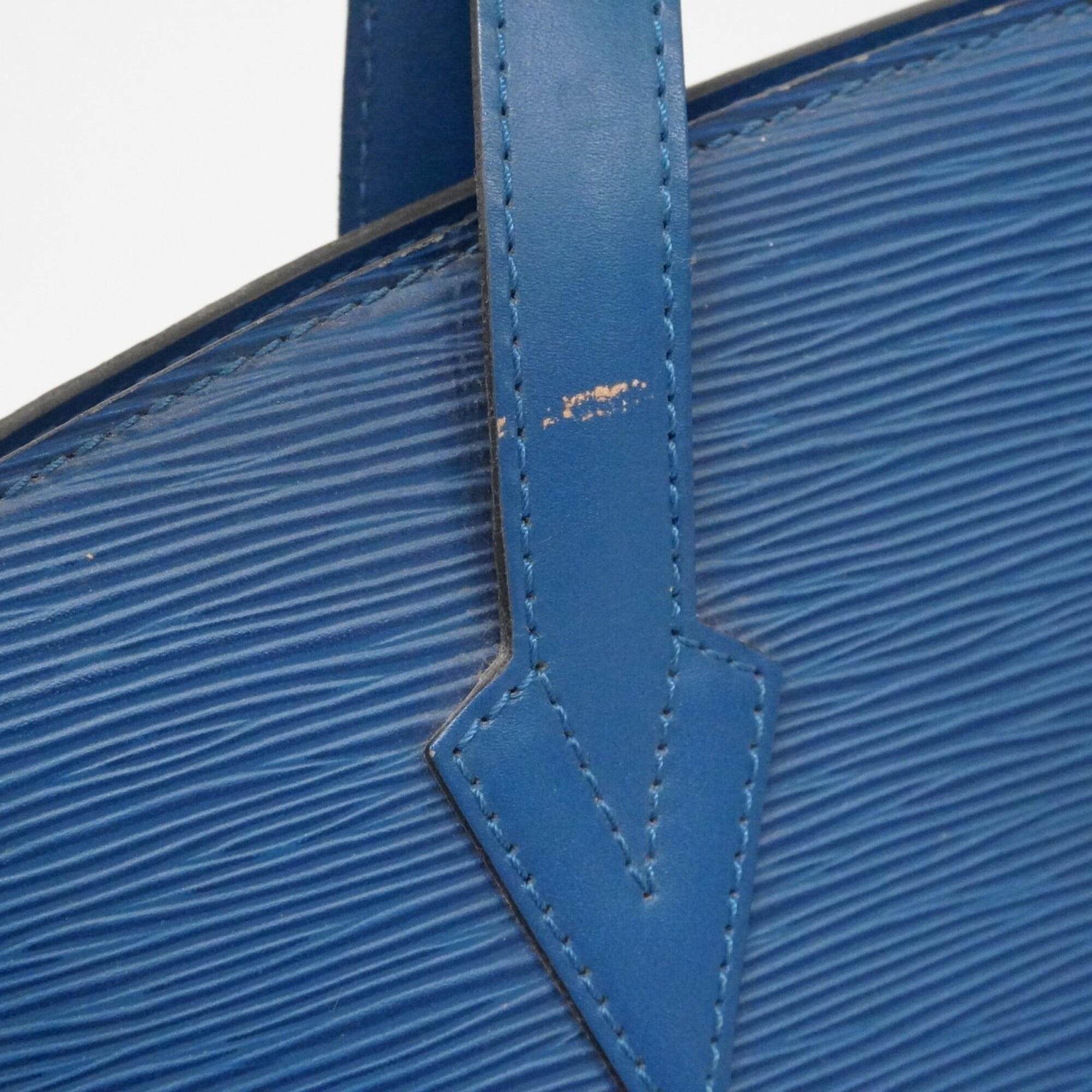 Louis Vuitton Toledo Blue Shoulder Bag (Pre-Owned)