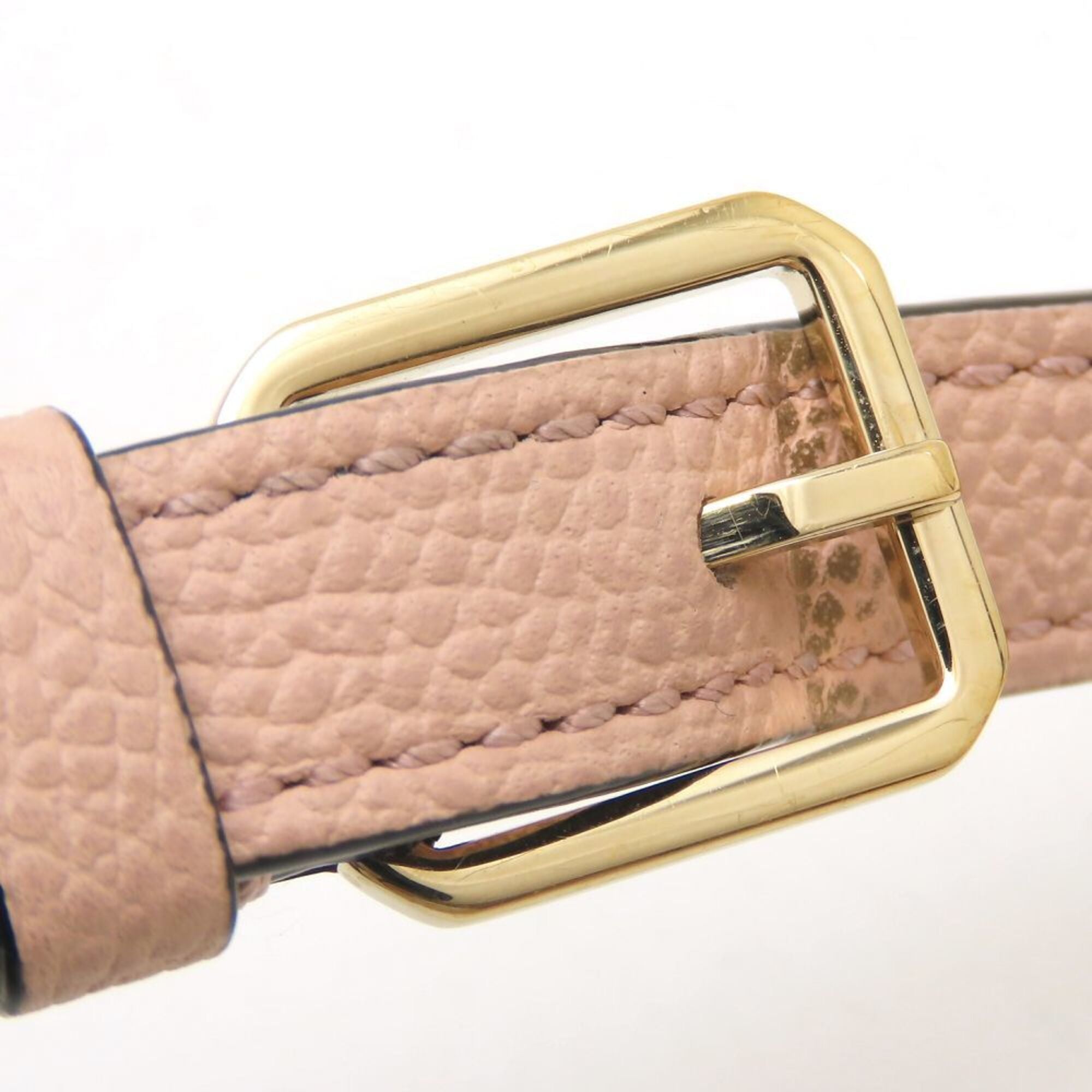 Valextra Pink Leather Handbag (Pre-Owned)