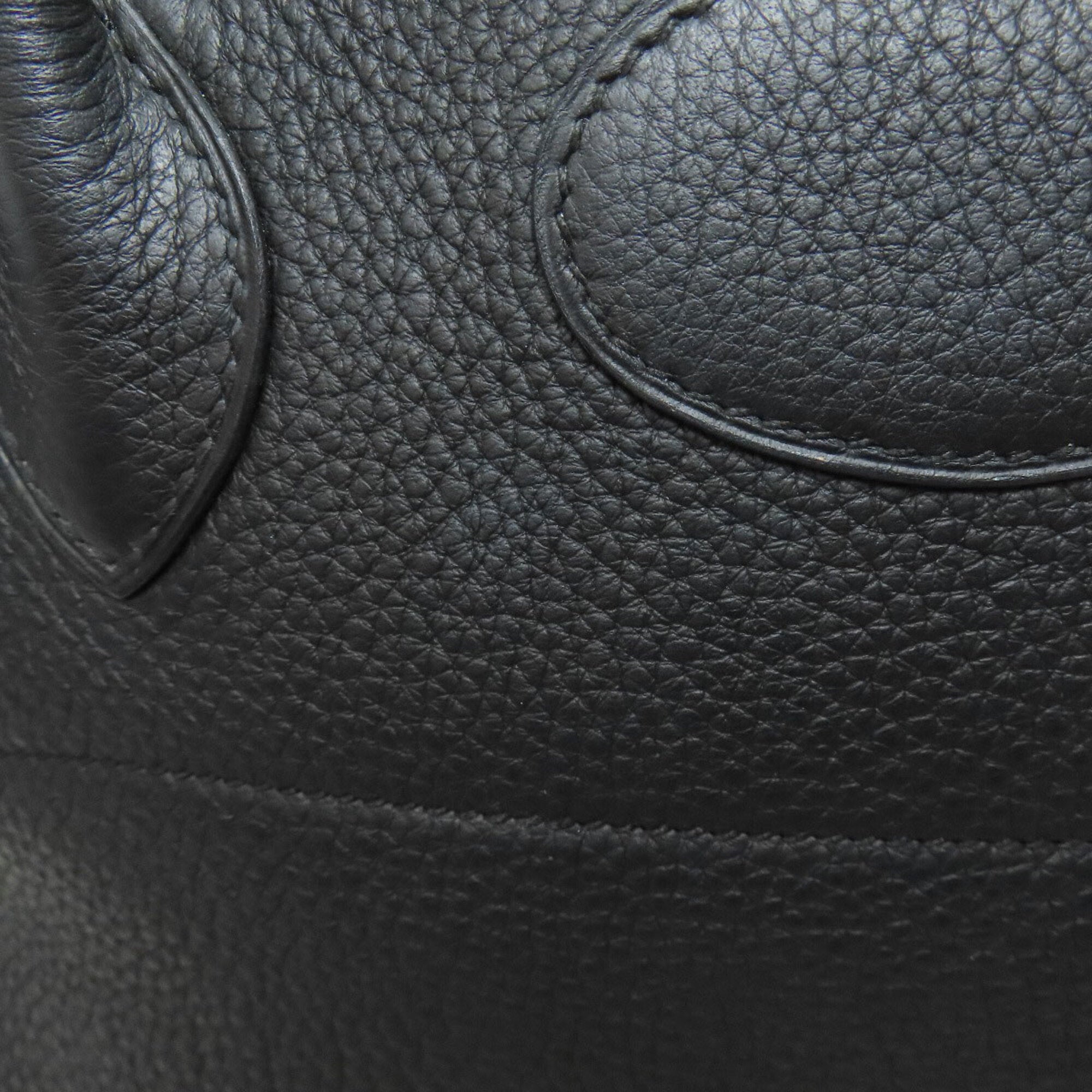 Hermes Bolide Black Taurillon Clemence Leather Tote Bag (Pre-Owned)
