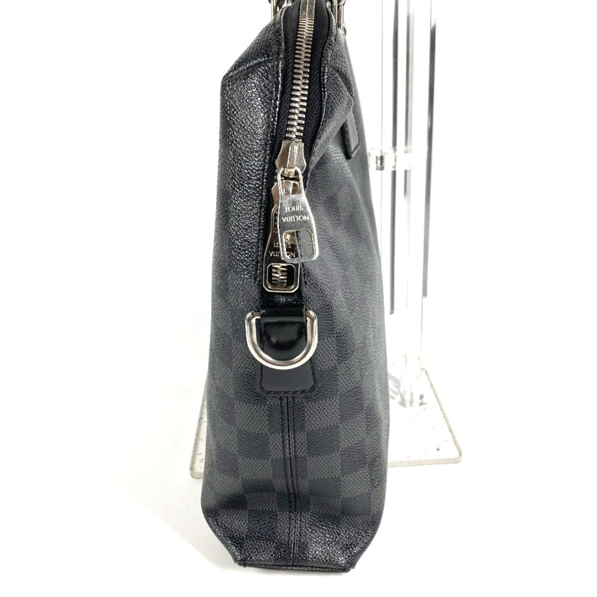 Louis Vuitton Black Damier Graphite Briefcase Handbag (Pre-Owned)