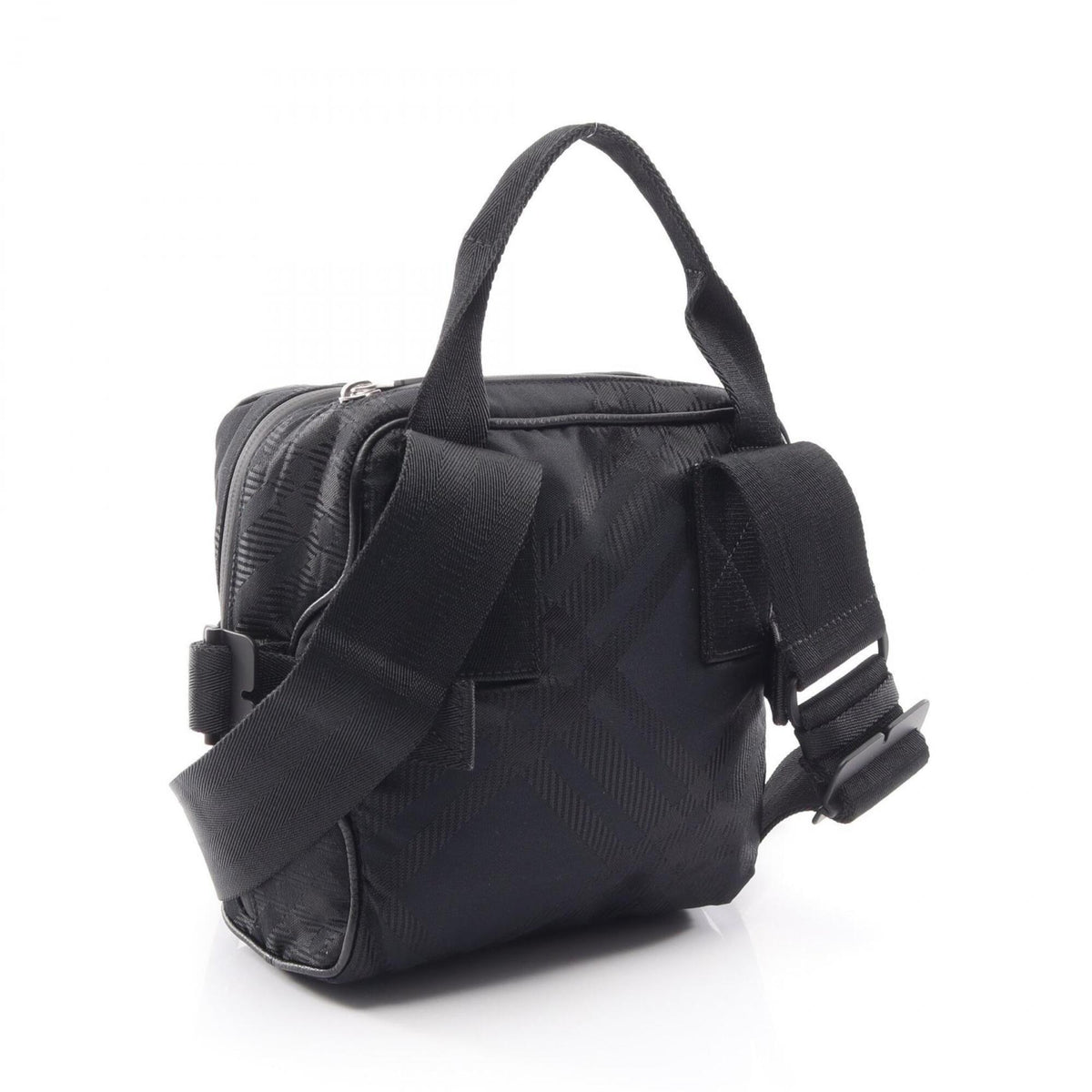 Burberry Black Nylon Crossbody Bag Handbag Shoulder Bag (Pre-Owned)
