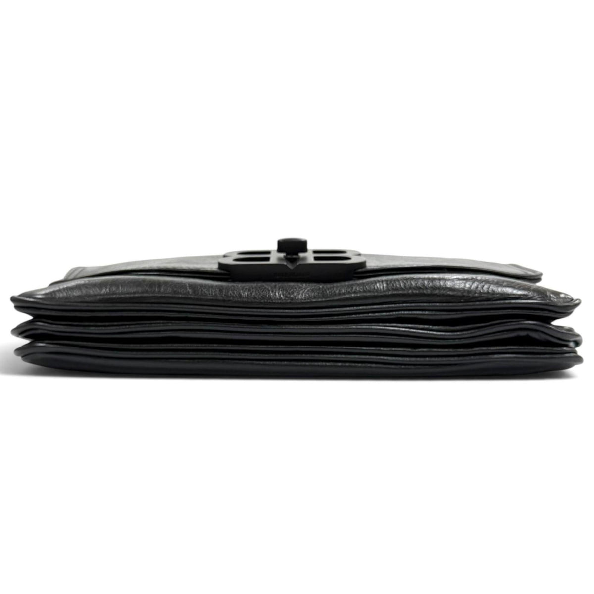 Balenciaga Black Leather Shoulder Bag (Pre-Owned)