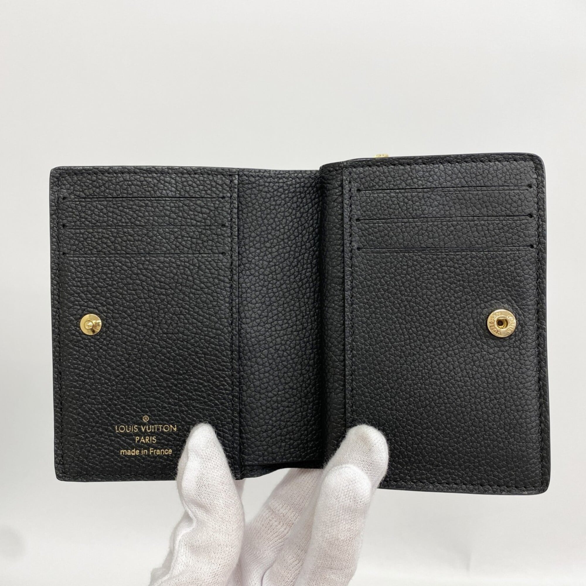 Louis Vuitton Noir Wallet (Bi-Fold) (Pre-Owned)