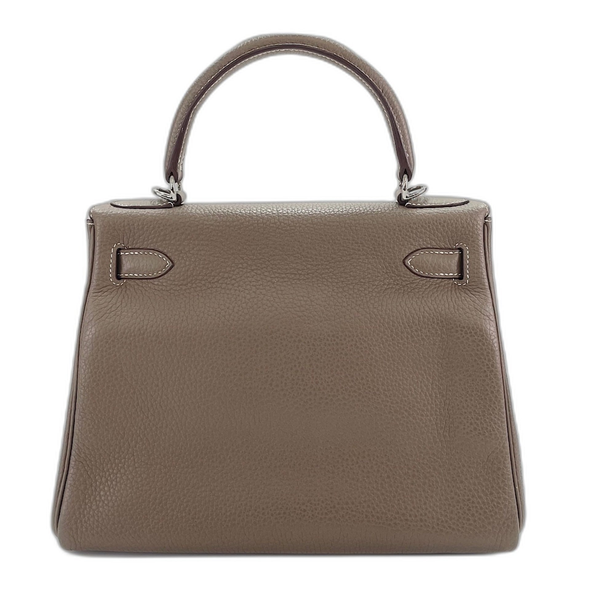 Hermes Kelly Brown Handbag (Pre-Owned)