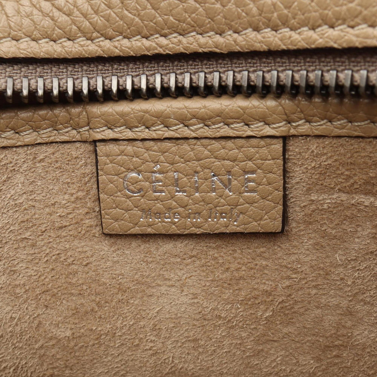 Celine Beige Leather Handbag (Pre-Owned)