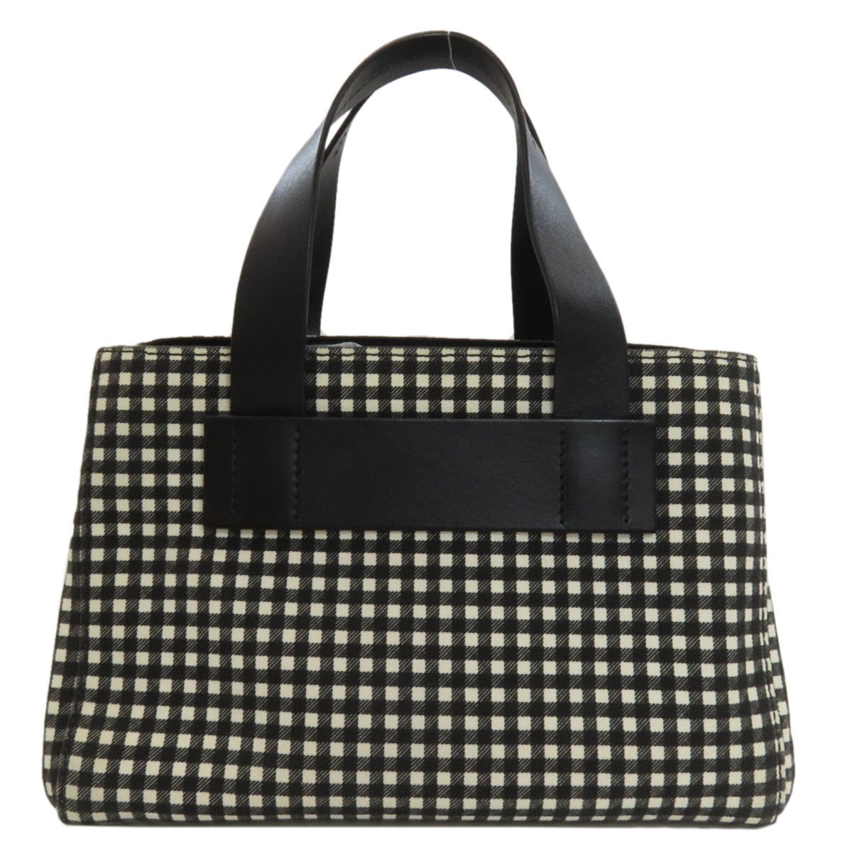 Miu Miu Black Canvas Handbag (Pre-Owned)