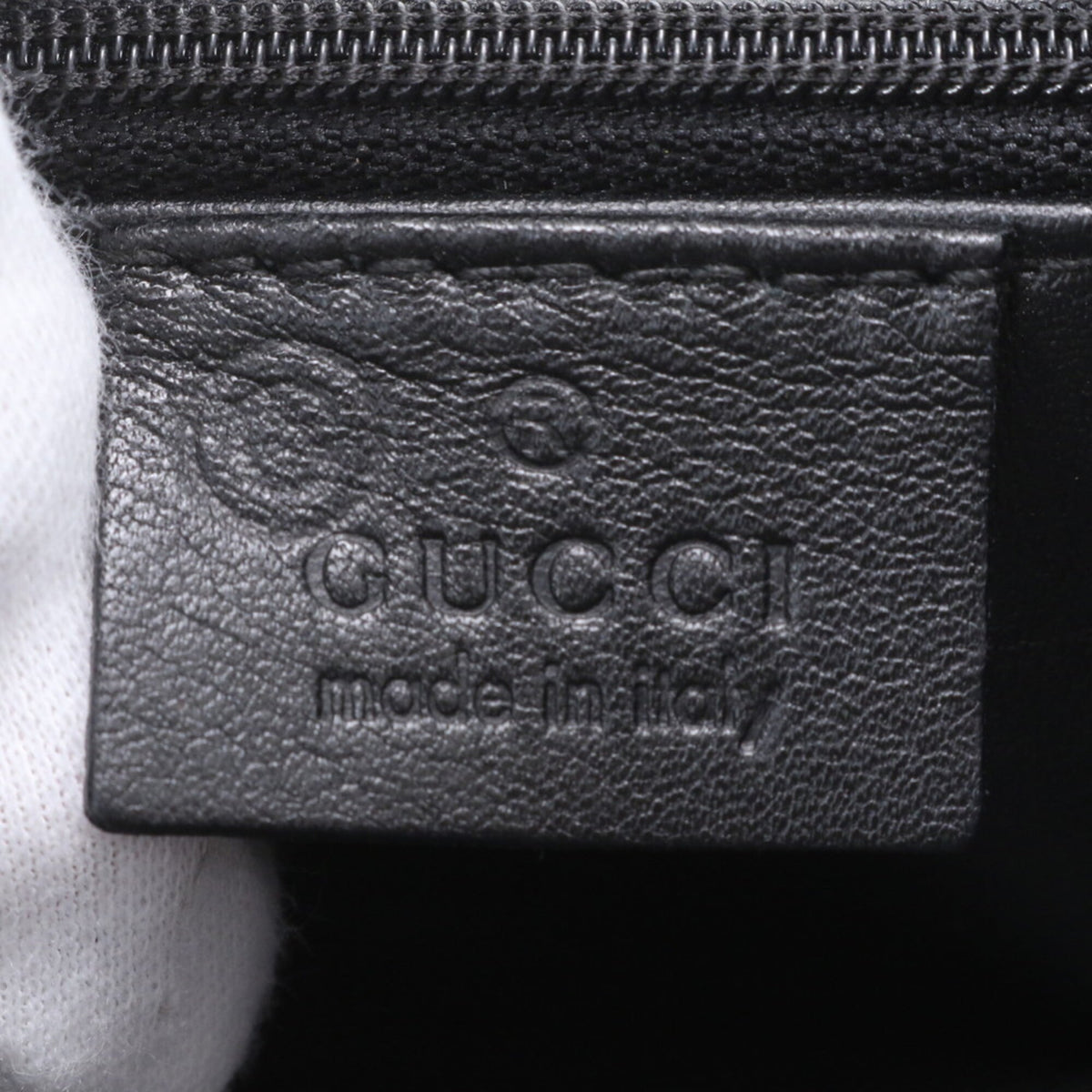 Gucci Black Leather Crossbody Bag Shoulder Bag (Pre-Owned)