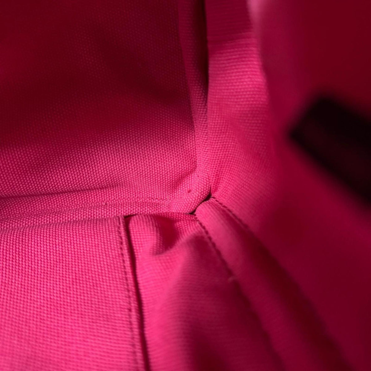 Prada Pink Canvas Shoulder Bag (Pre-Owned)