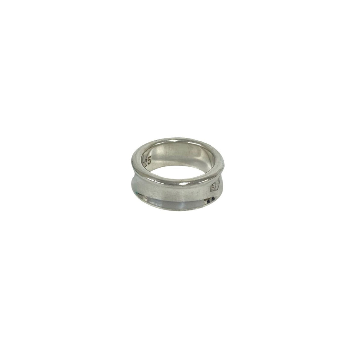 Tiffany Silver Silver 925 Band Ring (Pre-Owned)