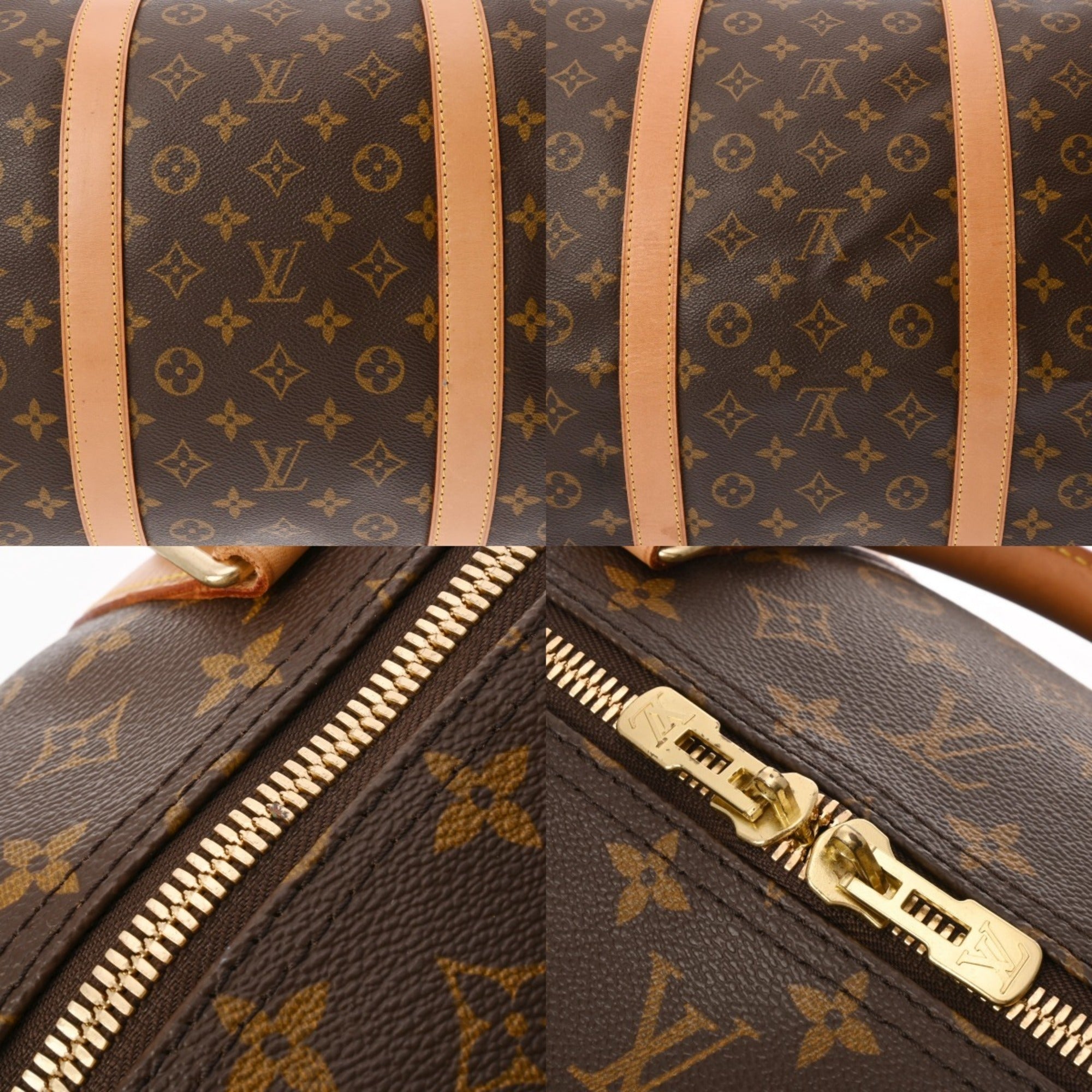 Louis Vuitton Brown Monogram Monogram Boston Bag (Pre-Owned)