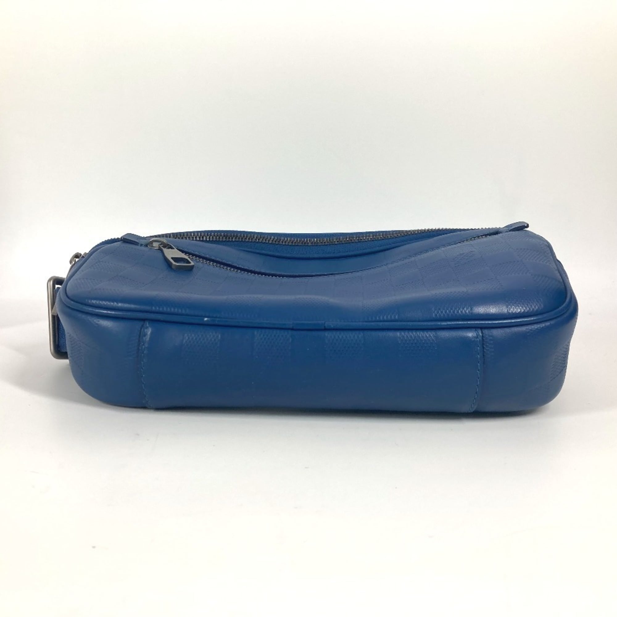 Louis Vuitton Blue Damier Infini Shoulder Bag Sling Bag (Pre-Owned)