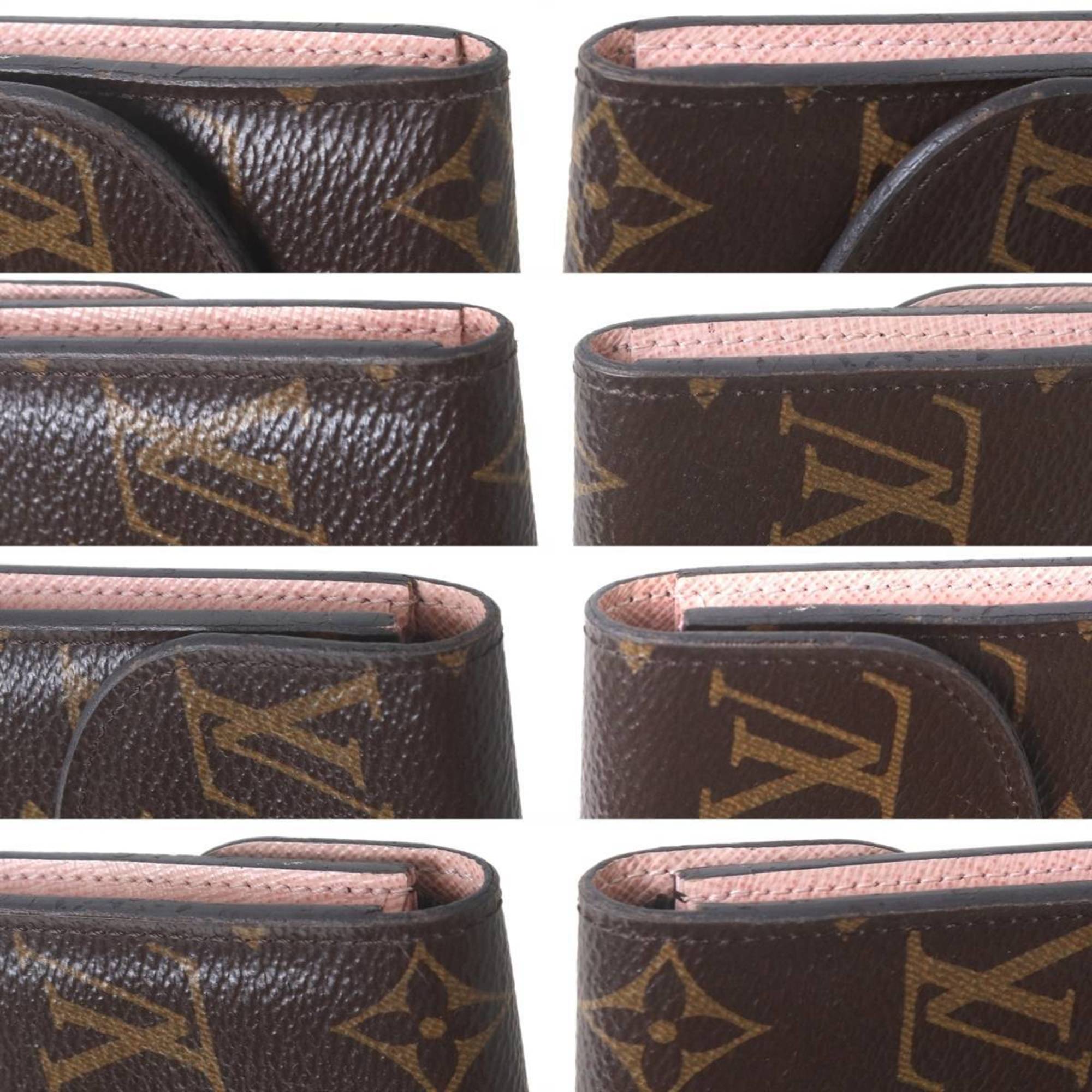 Louis Vuitton Monogram Rose Ballerine Monogram Coin Purse/Coin Case (Pre-Owned)