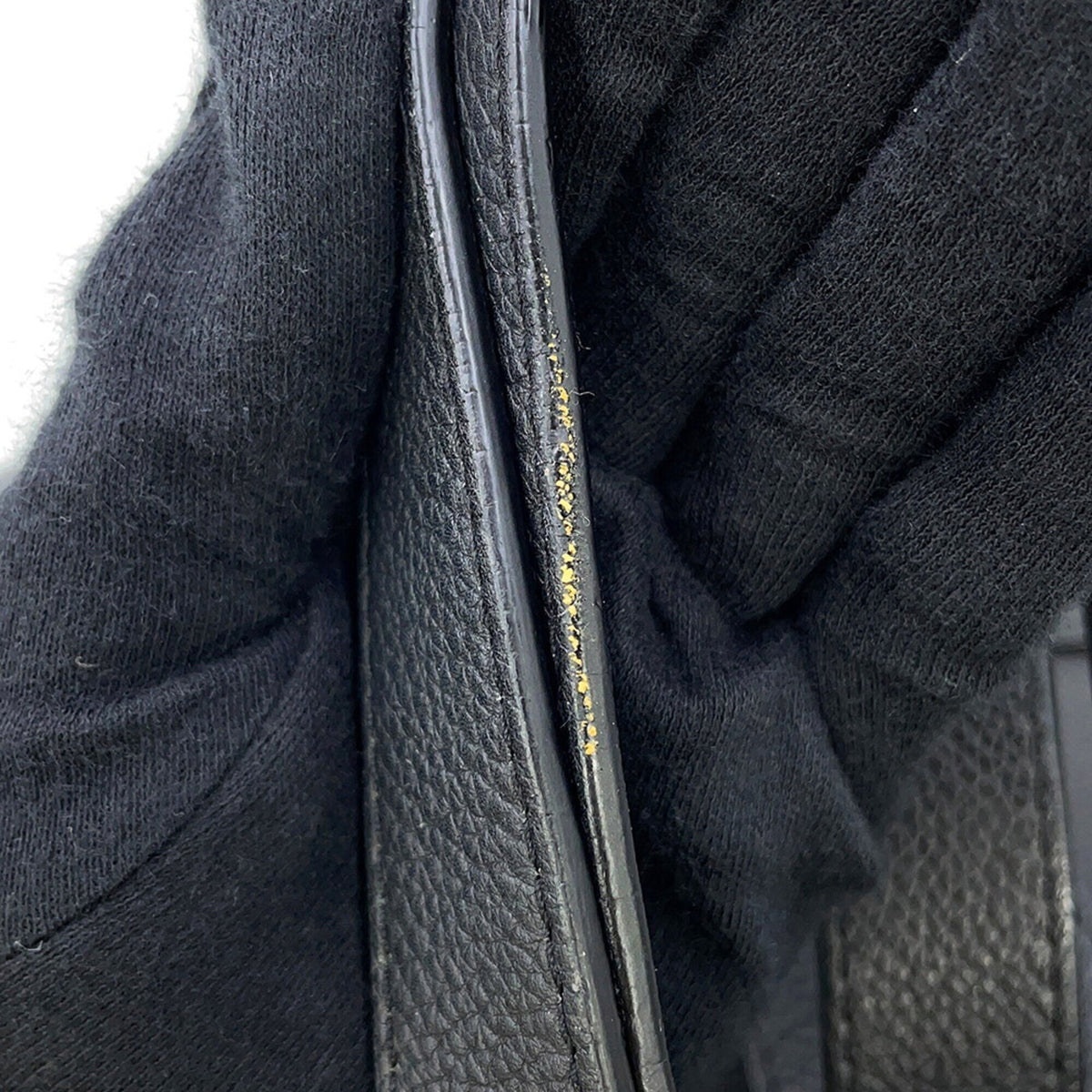Louis Vuitton Black Noir Backpack Handbag (Pre-Owned)