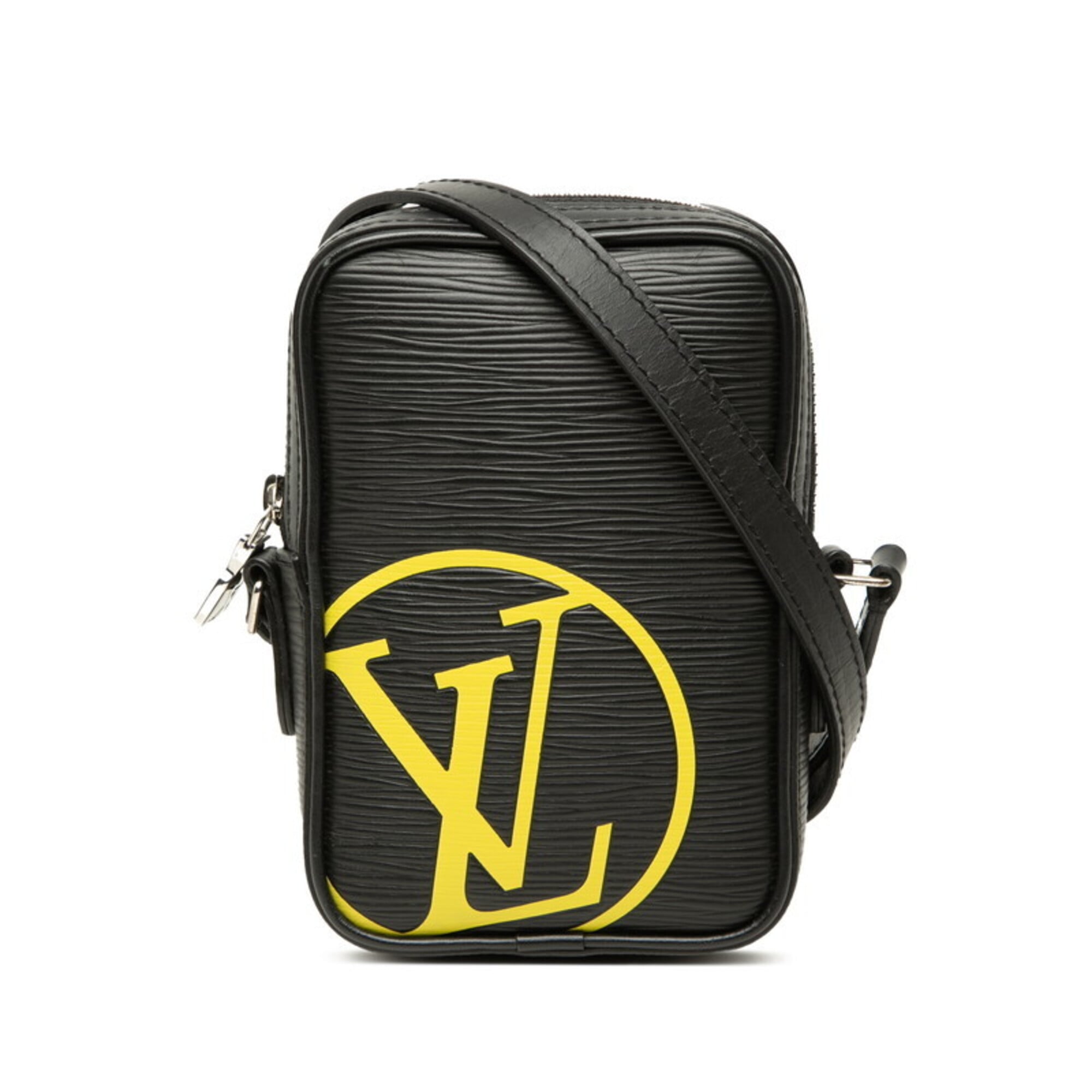 Louis Vuitton Epi Black Noir Leather Shoulder Bag (Pre-Owned)