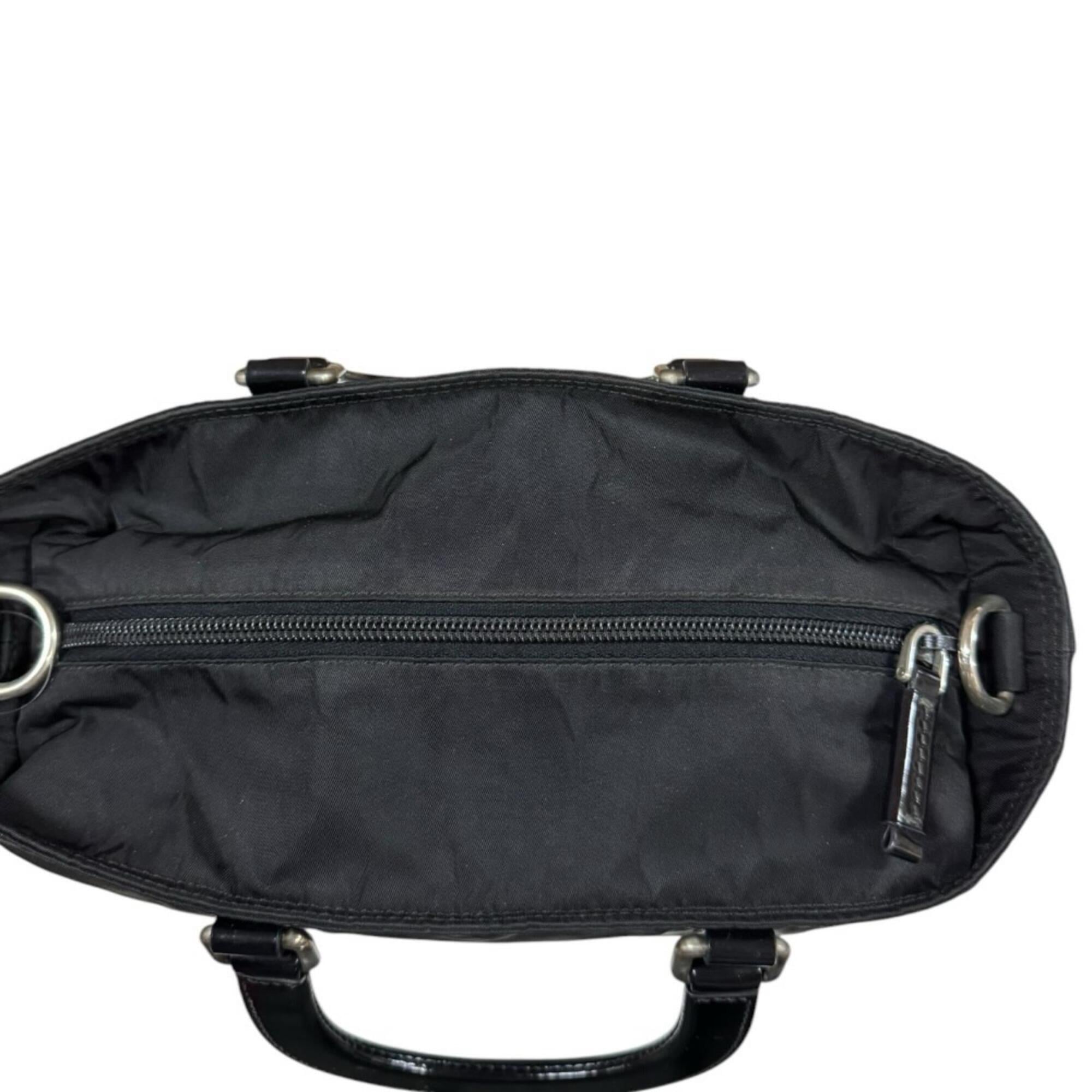 Prada Black Nylon Shoulder Bag (Pre-Owned)