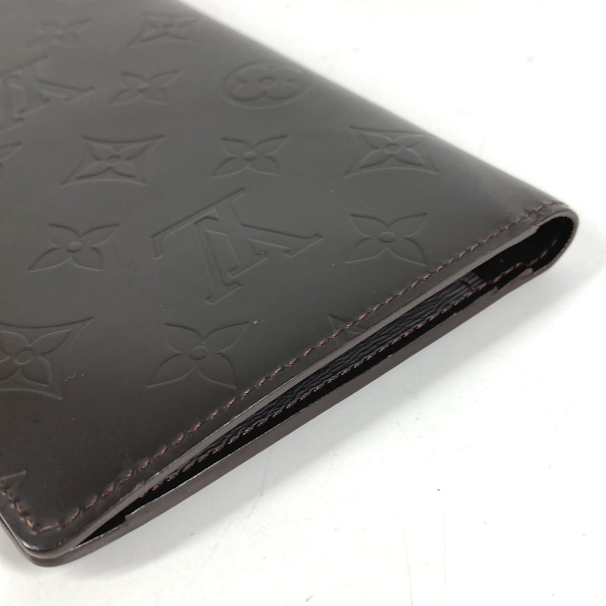 Louis Vuitton Brown Coffee Long Wallet (Bi-Fold) (Pre-Owned)