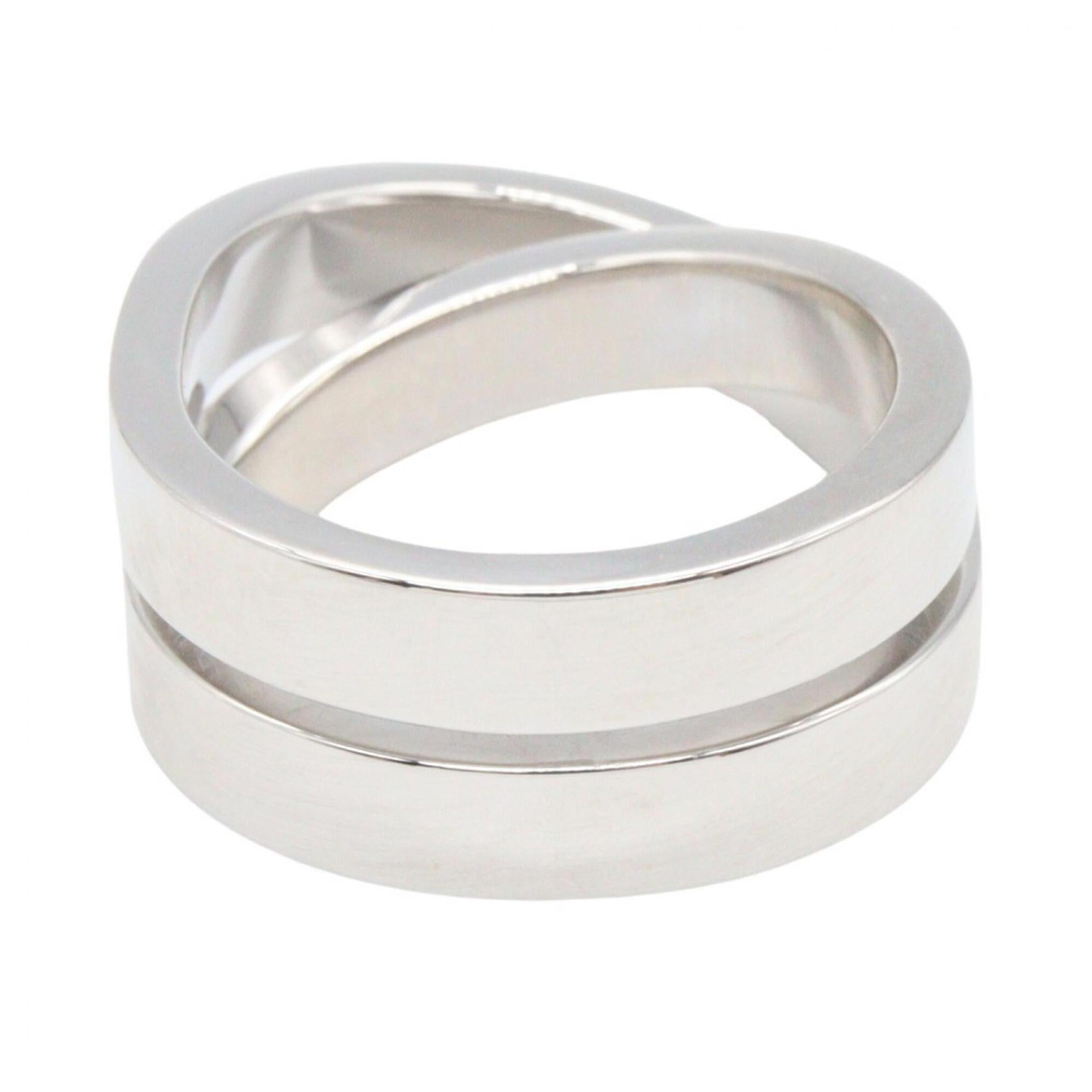 Cartier Silver White Gold (18K) Band Ring (Pre-Owned)