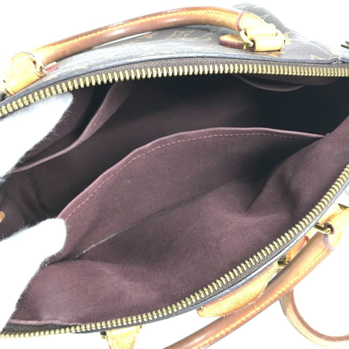 Louis Vuitton Brown Monogram Monogram Handbag Shoulder Bag Tote Bag (Pre-Owned)