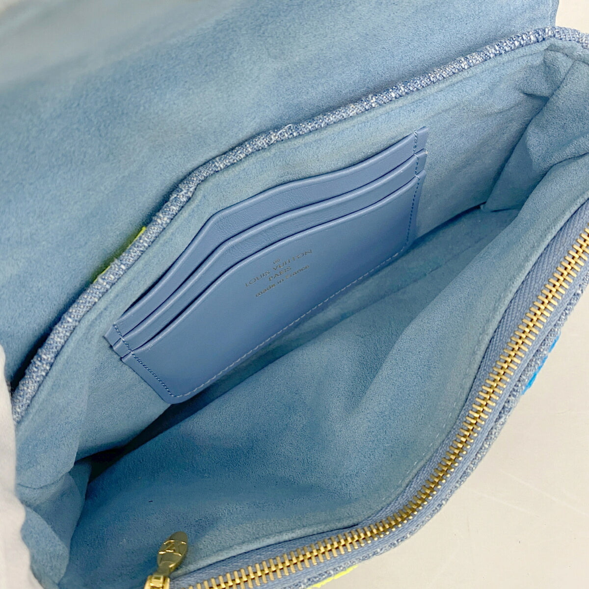 Louis Vuitton Light Blue Shoulder Bag (Pre-Owned)