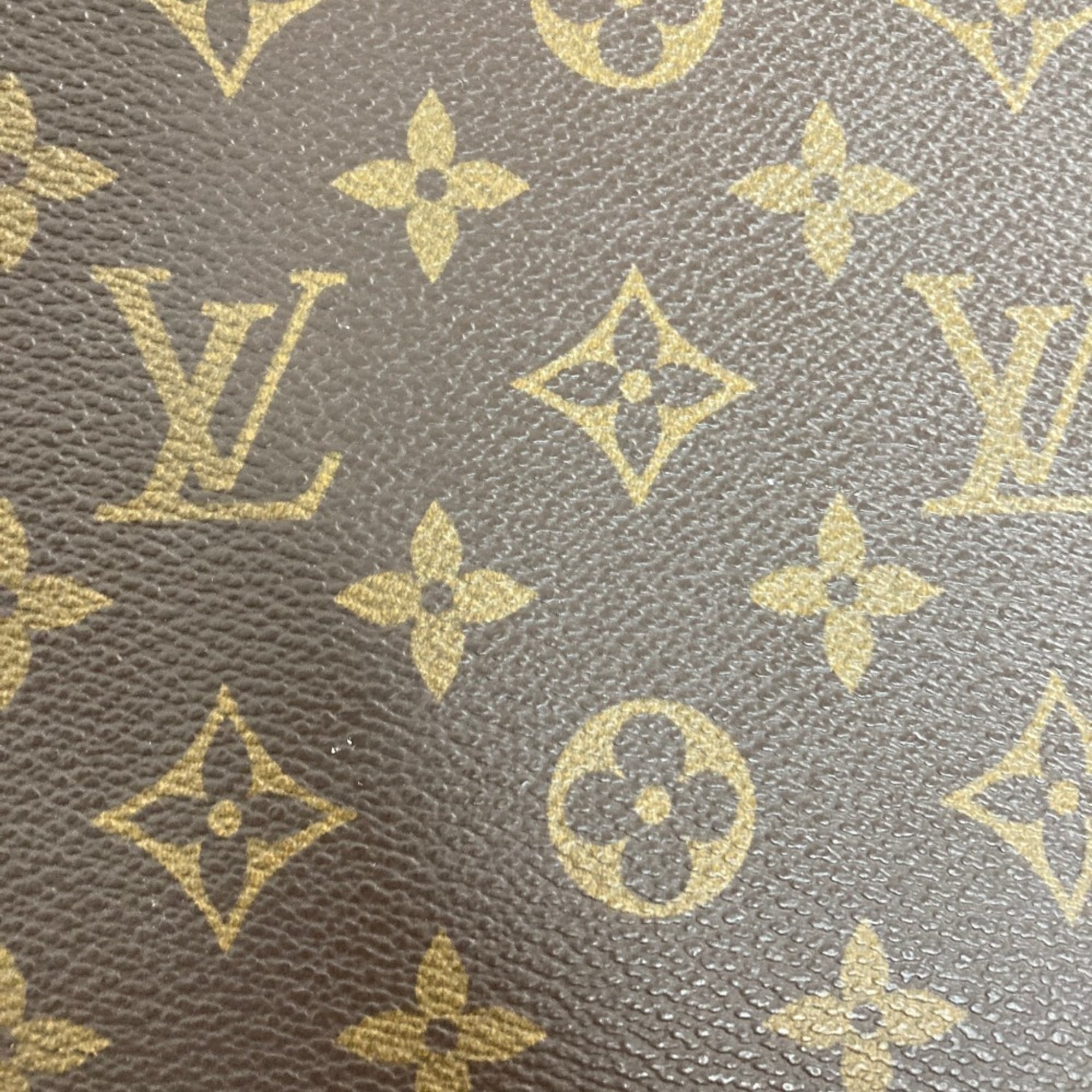 Louis Vuitton Brown Monogram Clutch Bag (Pre-Owned)