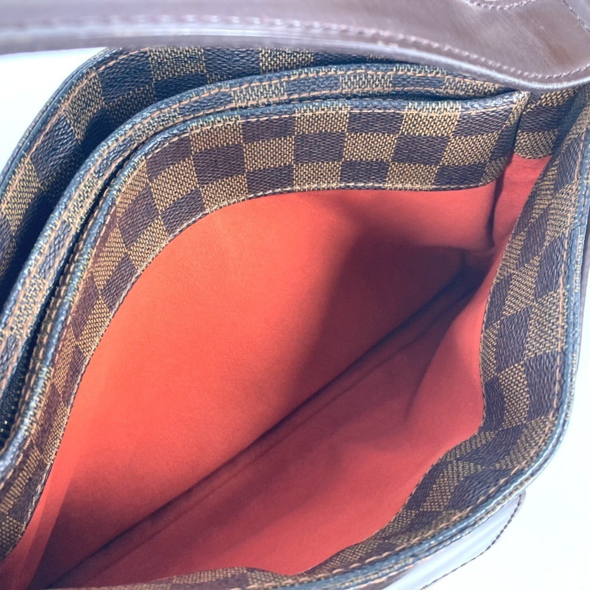 Louis Vuitton Brown Ebene Damier Canvas Shoulder Bag (Pre-Owned)
