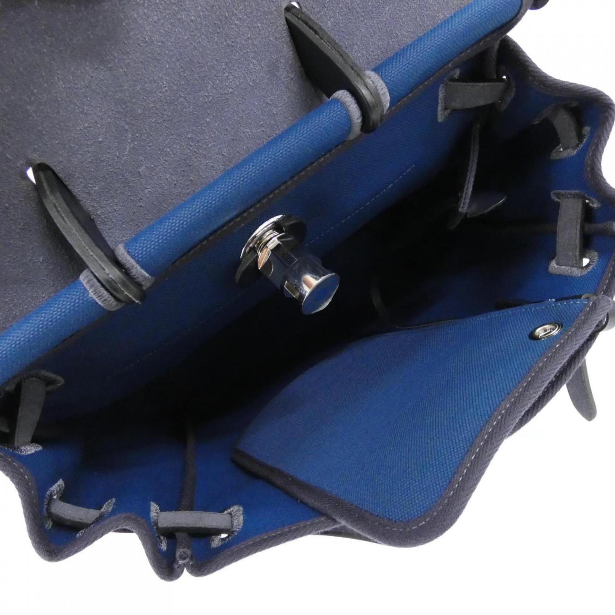 Hermes Blue Indigo Deep Blue Backpack Pouch (Pre-Owned)