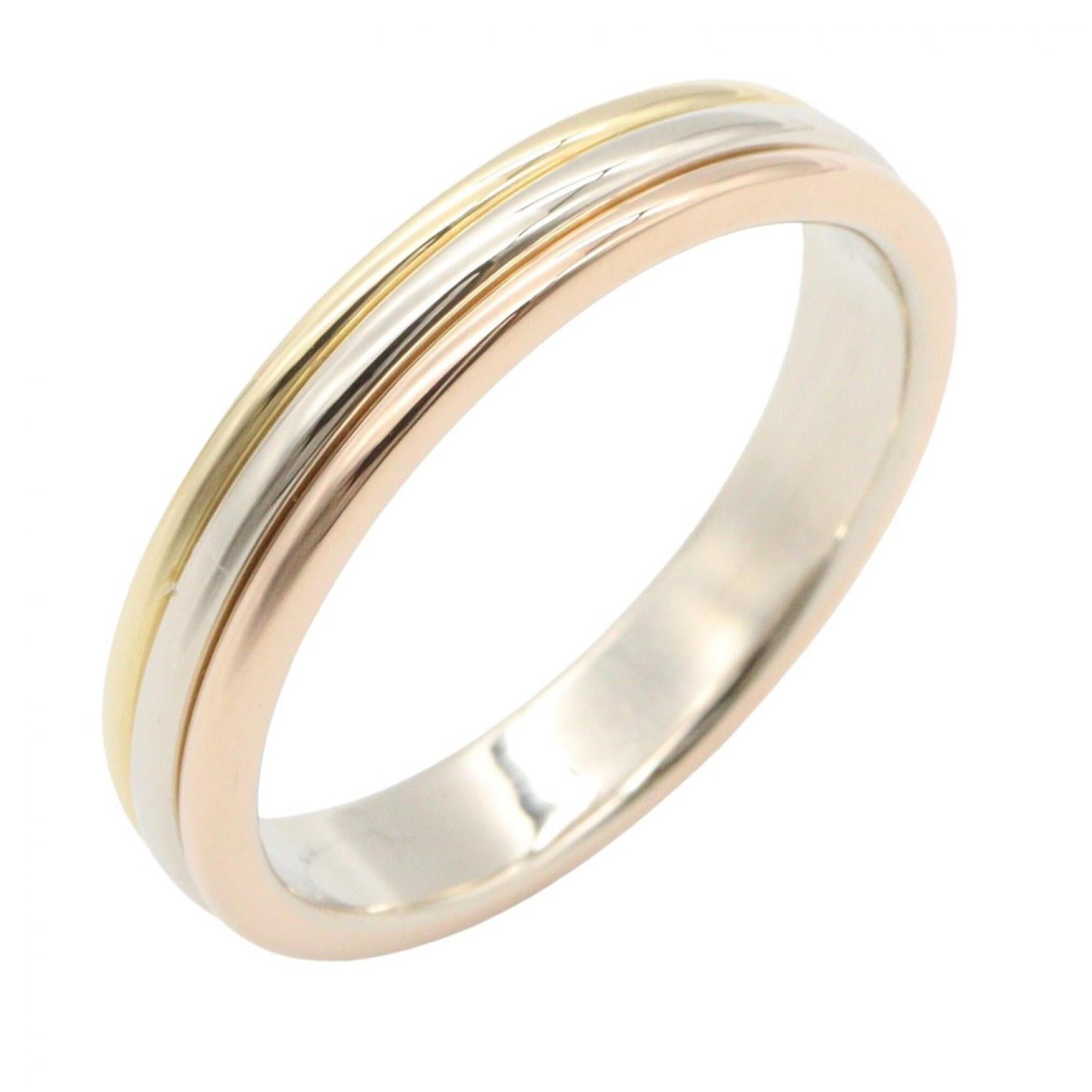 Cartier Gold Silver Yellow Gold (18K) Pink Gold (18K) White Gold (18K) Band Ring (Pre-Owned)