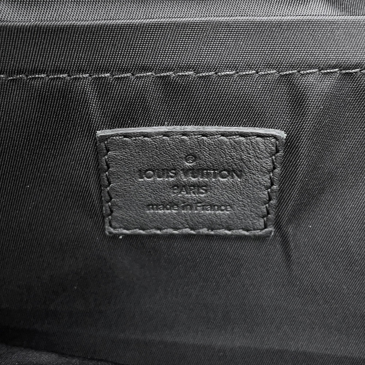 Louis Vuitton Noir Monogram Backpack (Pre-Owned)