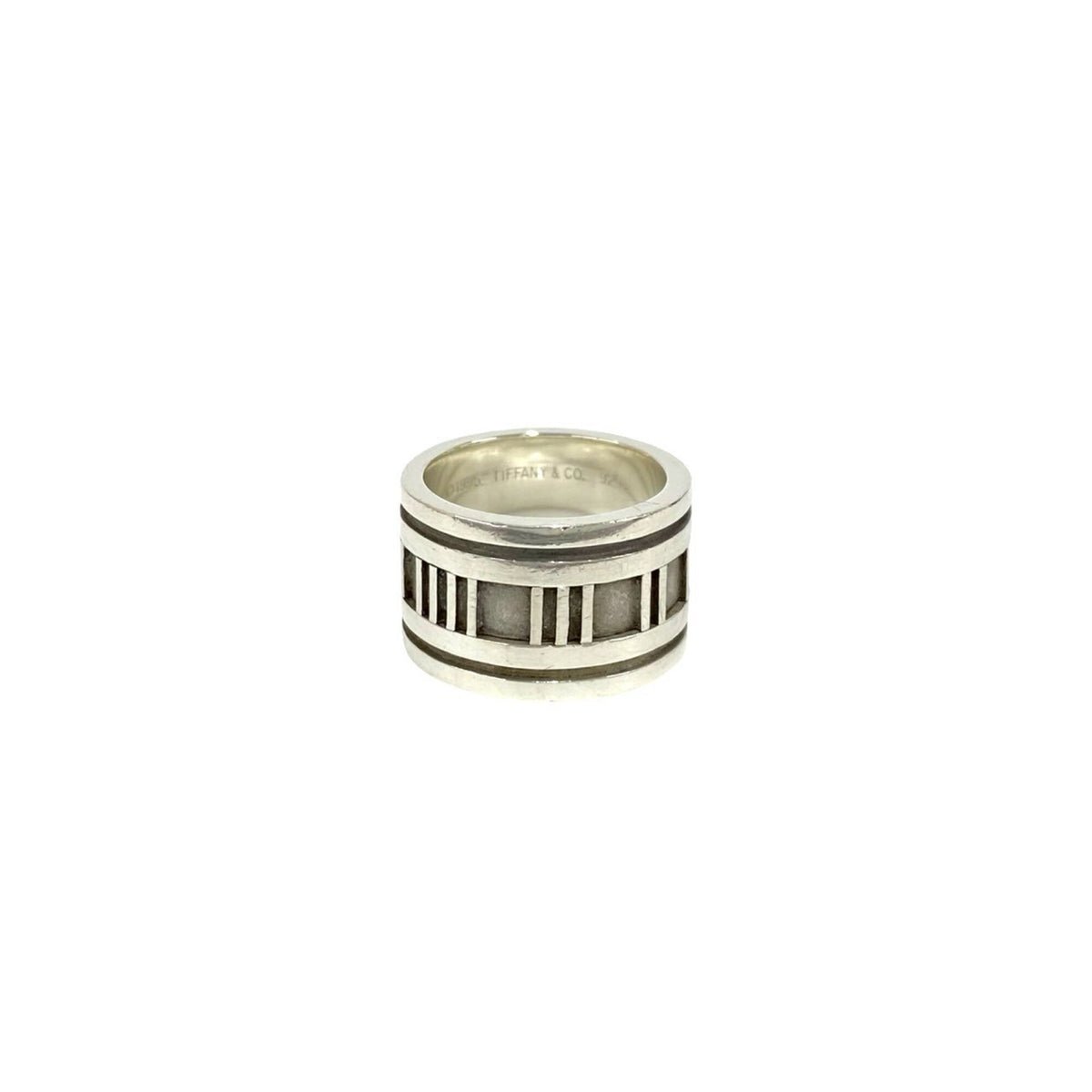 Tiffany Silver Silver 925 Band Ring (Pre-Owned)