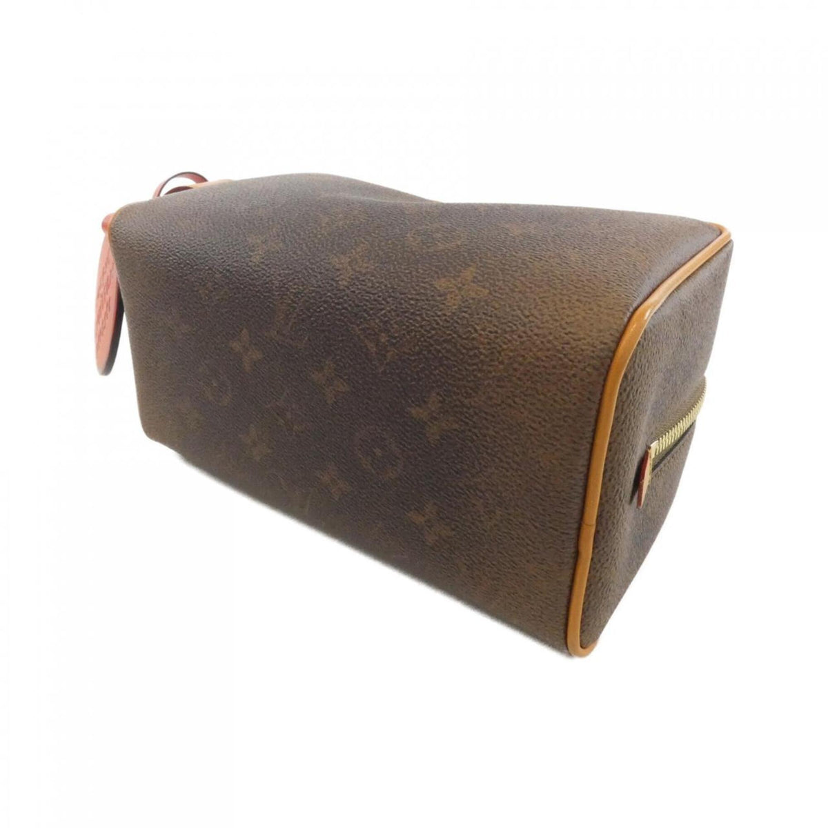 Louis Vuitton Marron Monogram Coated Canvas Handbag Pouch (Pre-Owned)