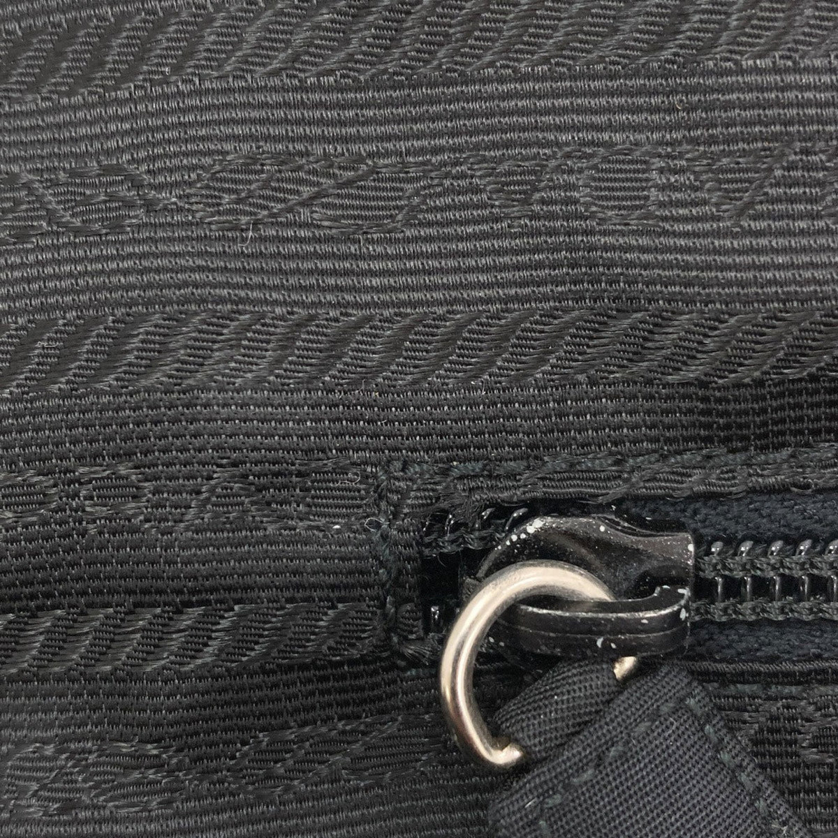 Prada Black Nylon Handbag (Pre-Owned)