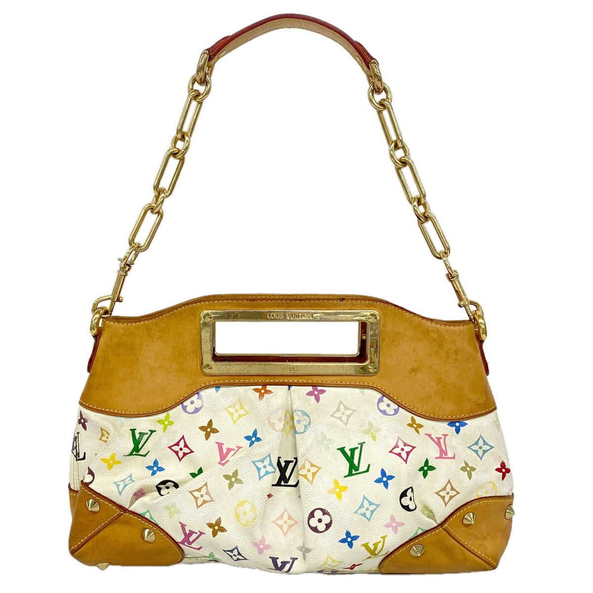 Louis Vuitton Blanc Handbag (Pre-Owned)