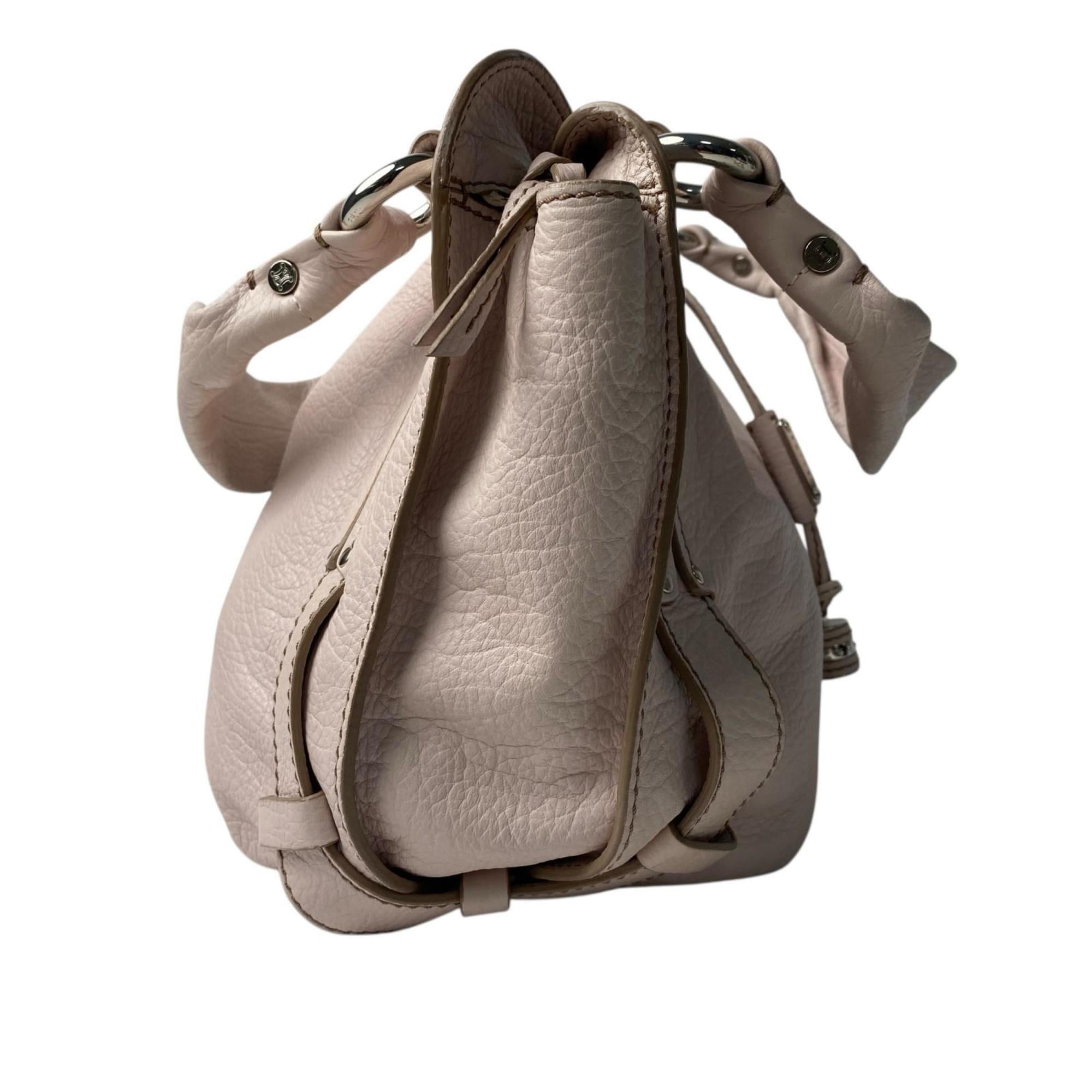 Celine Light Pink Leather Handbag (Pre-Owned)