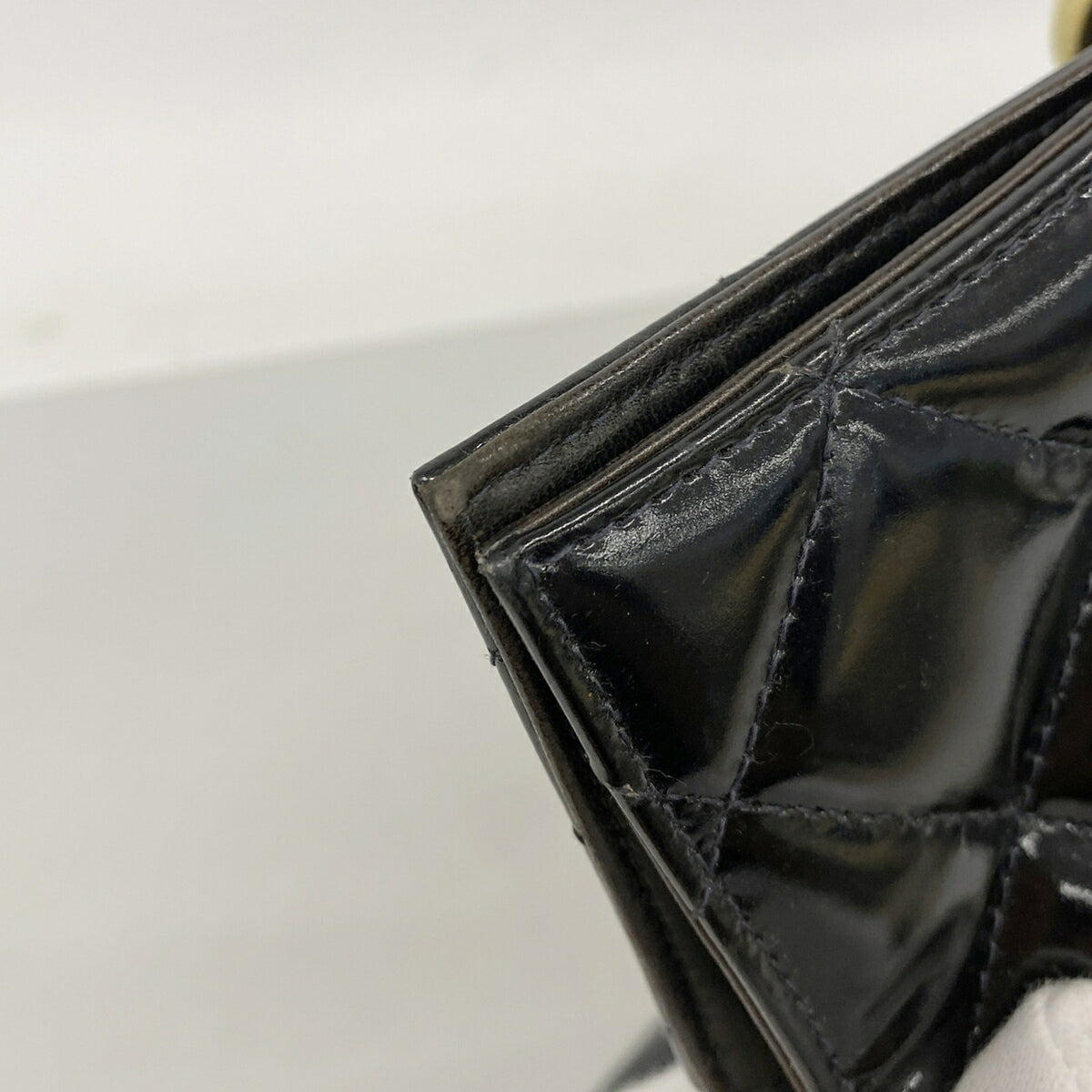 Chanel Black Patent Leather Tote Bag (Pre-Owned)