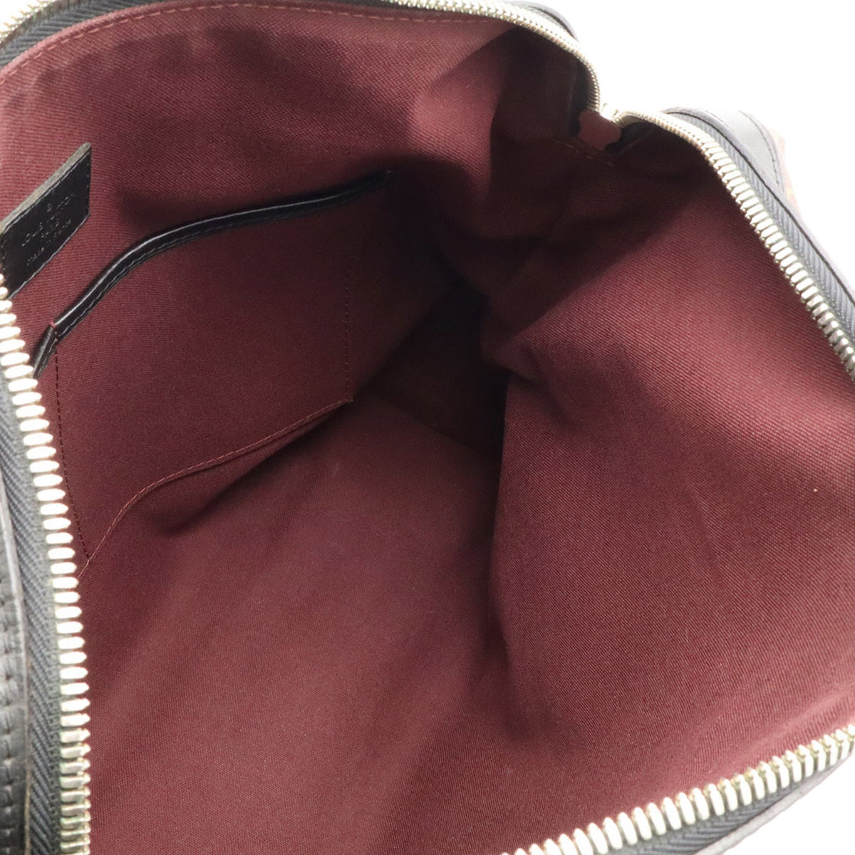Louis Vuitton Black Brown Monogram Canvas Pvc Coated Canvas Leather Handbag Shoulder Bag (Pre-Owned)