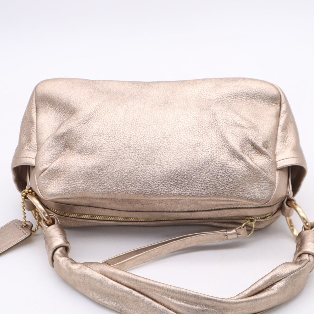 Coach Pink Gold Handbag (Pre-Owned)