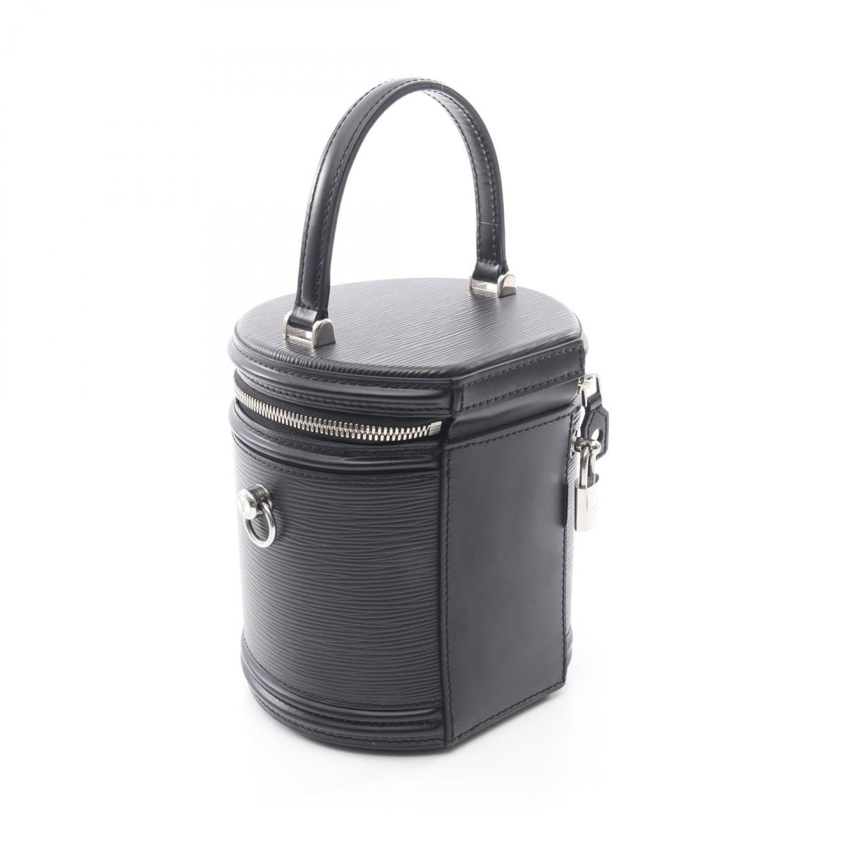 Louis Vuitton Black Noir Epi Leather Handbag (Pre-Owned)