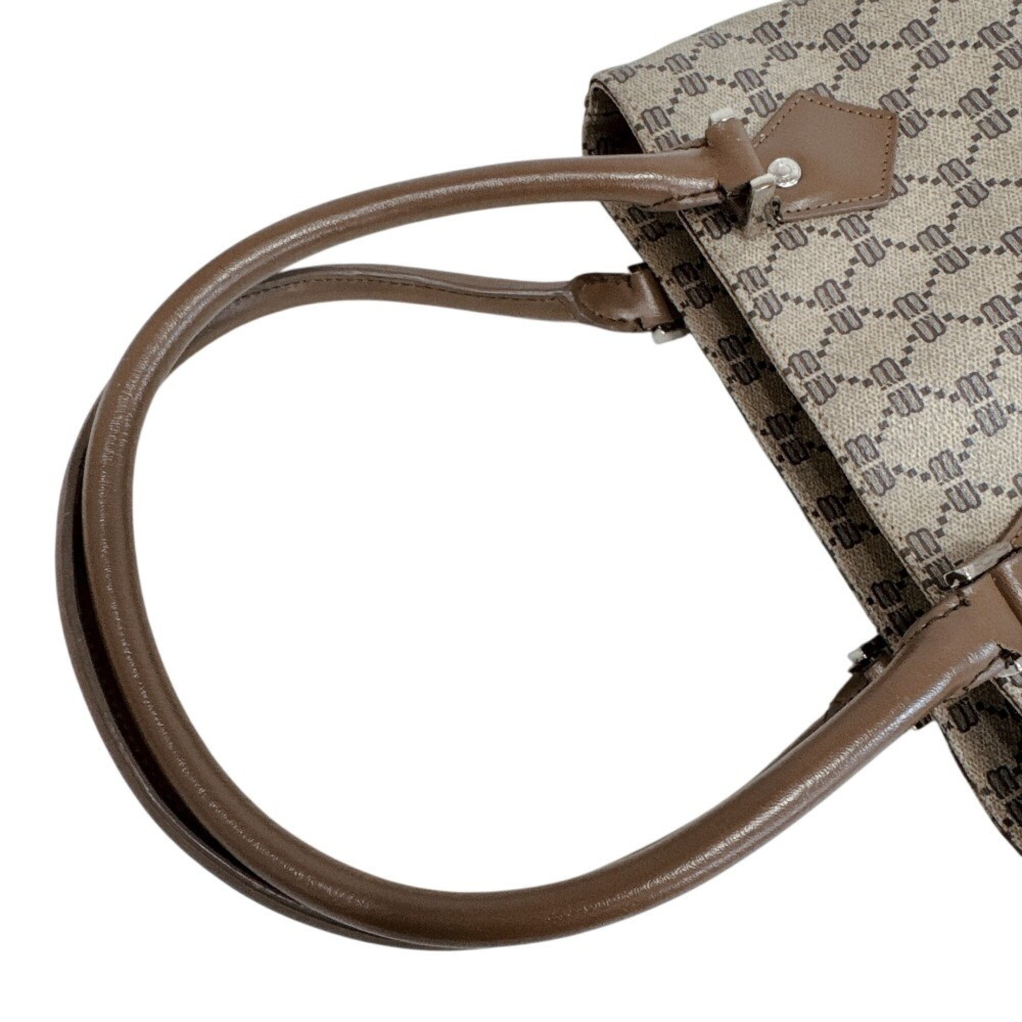Balenciaga Brown Pvc Handbag (Pre-Owned)