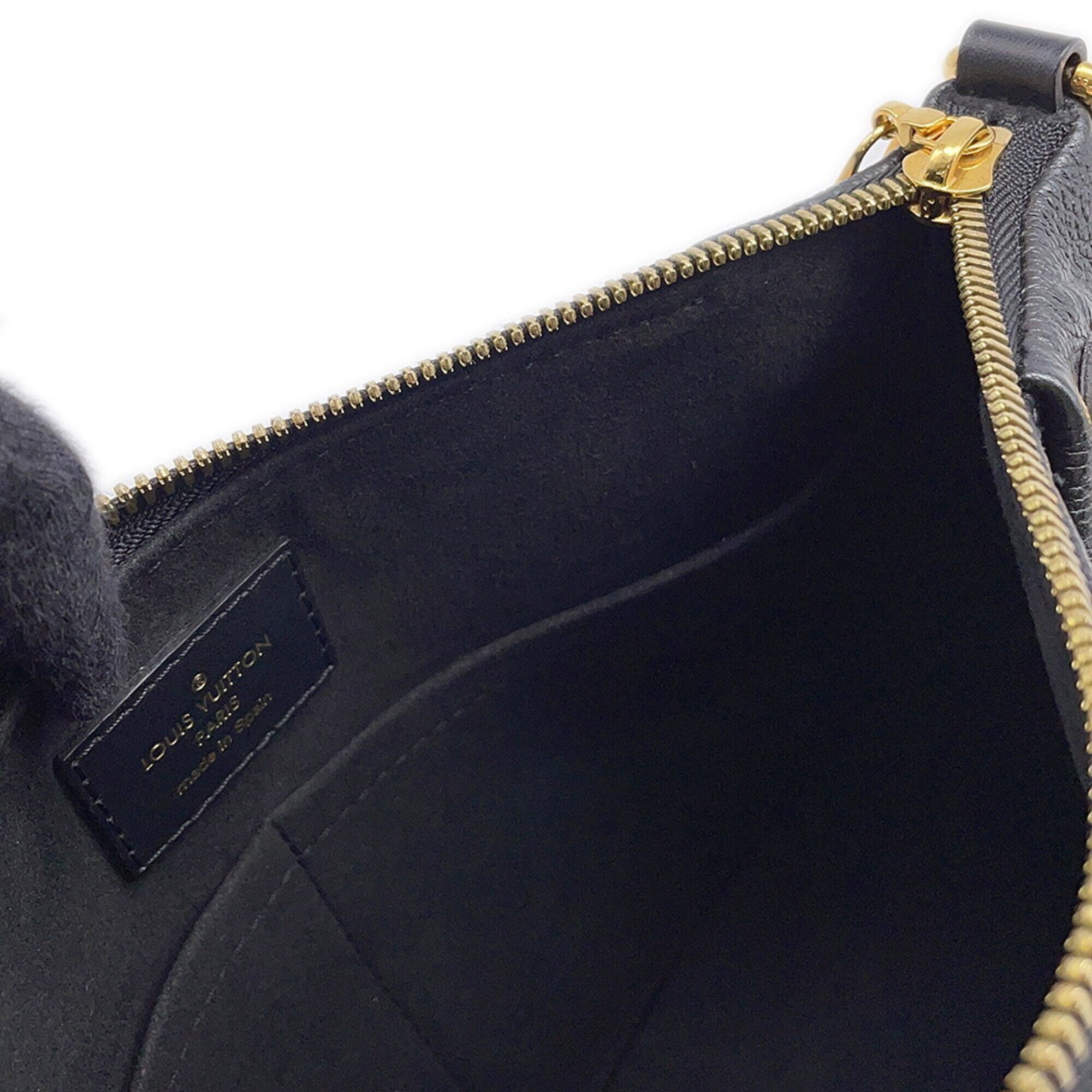 Louis Vuitton Black Monogram Noir Monogram Empreinte Handbag Shoulder Bag (Pre-Owned)
