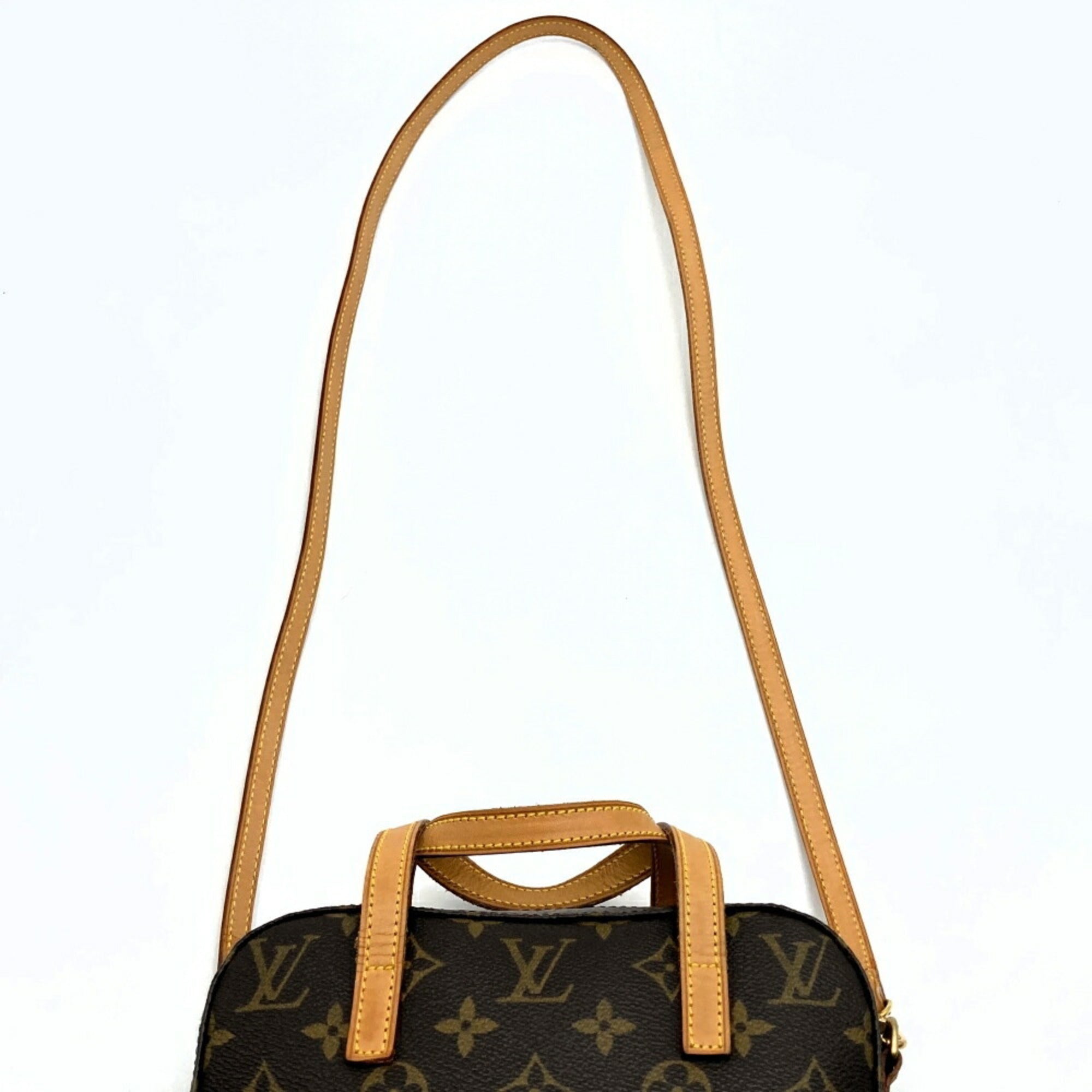 Louis Vuitton Brown Monogram Handbag Shoulder Bag (Pre-Owned)