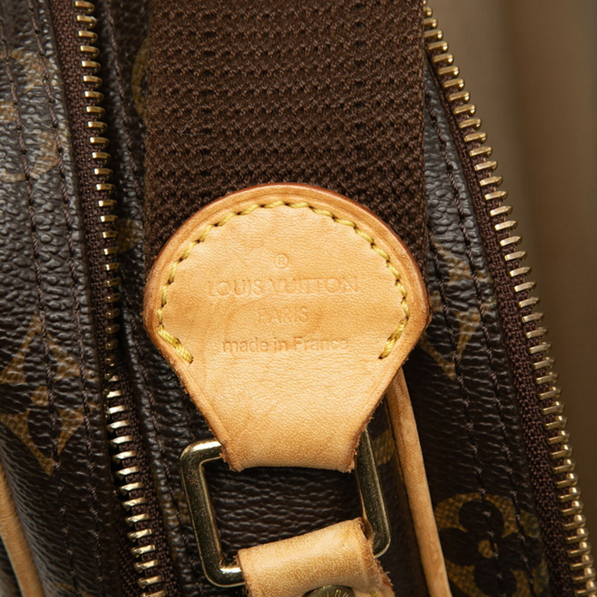 Louis Vuitton Brown Pvc Leather Shoulder Bag (Pre-Owned)
