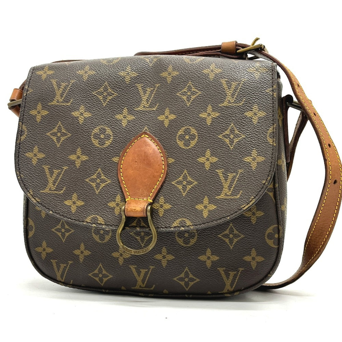 Louis Vuitton Brown Monogram Shoulder Bag (Pre-Owned)