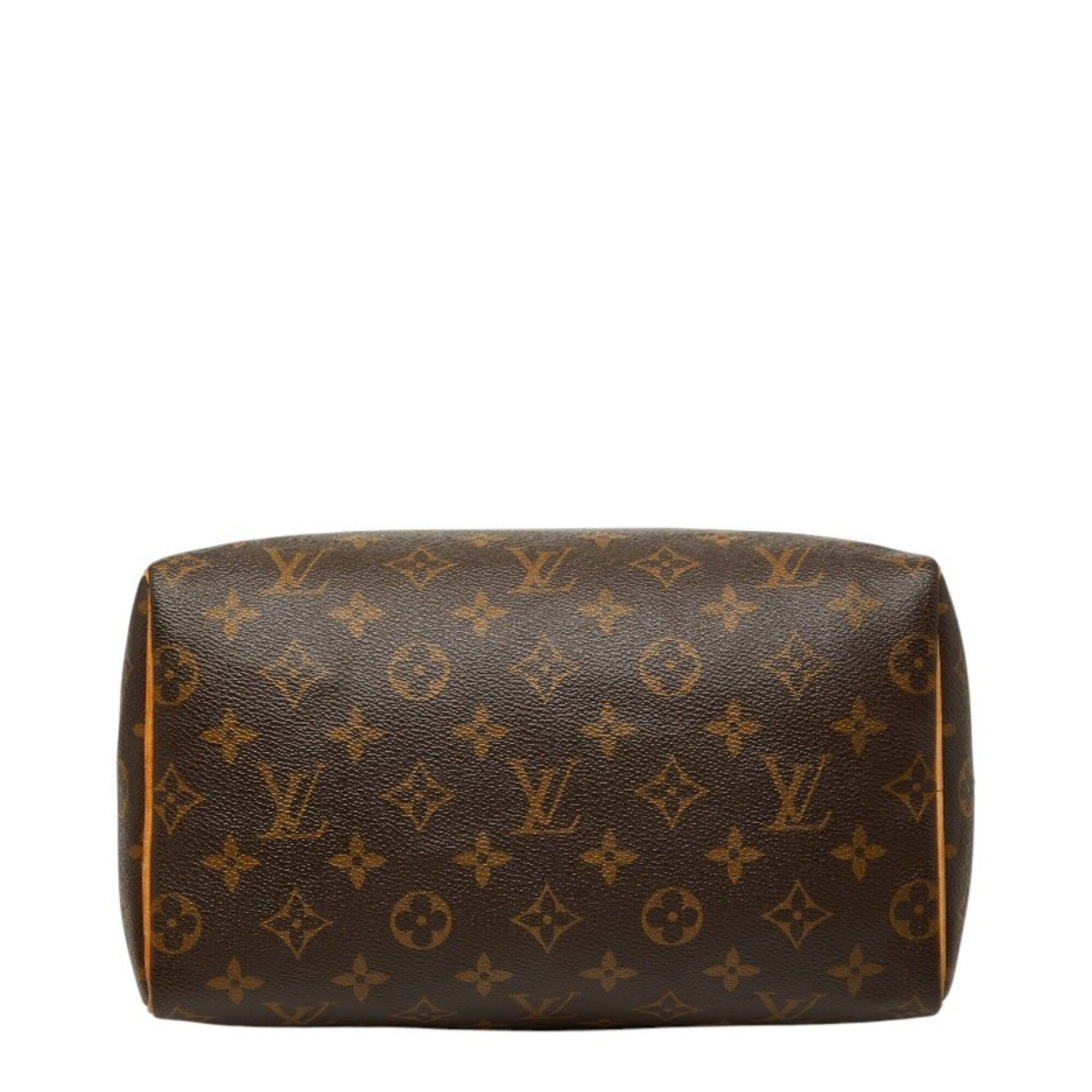 Louis Vuitton Brown Pvc Leather Boston Bag Handbag (Pre-Owned)