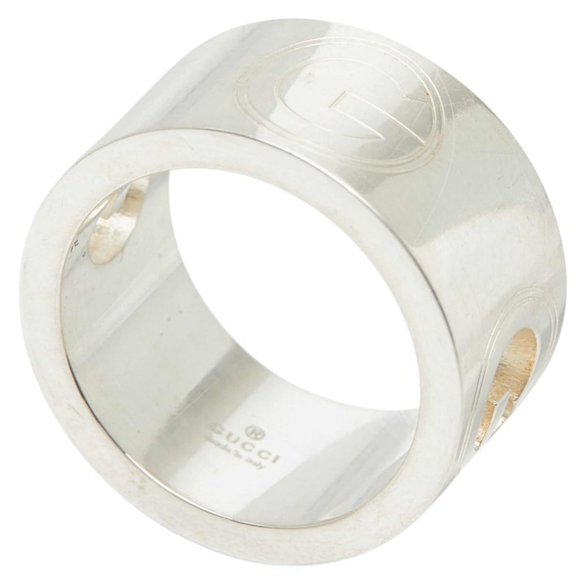 Gucci Silver Silver 925 Band Ring (Pre-Owned)