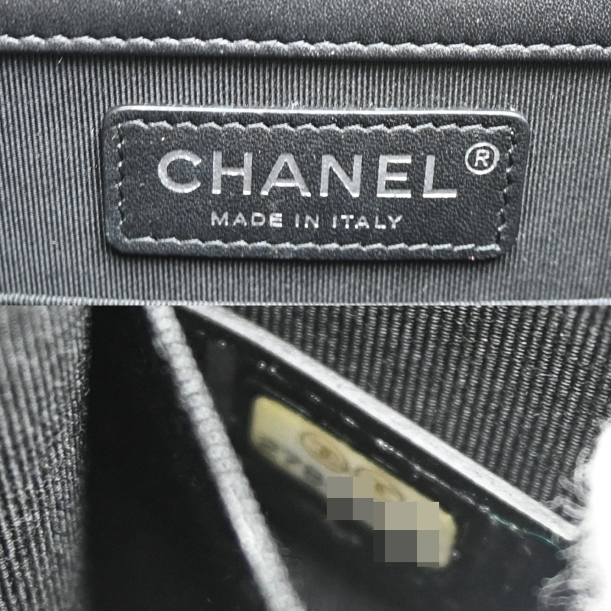 Chanel Black Tweed Leather Shoulder Bag (Pre-Owned)