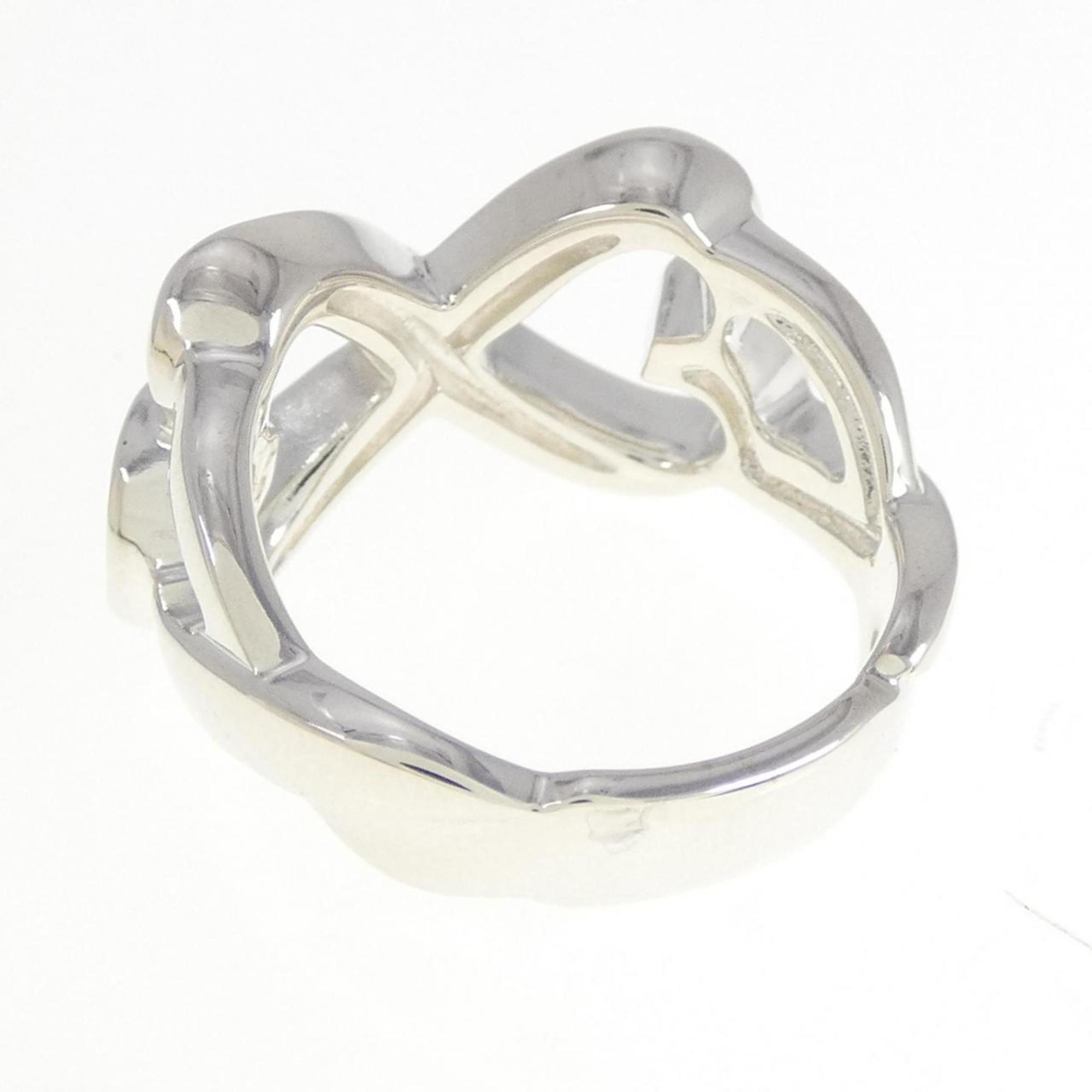 Tiffany Silver Silver 925 Band Ring (Pre-Owned)