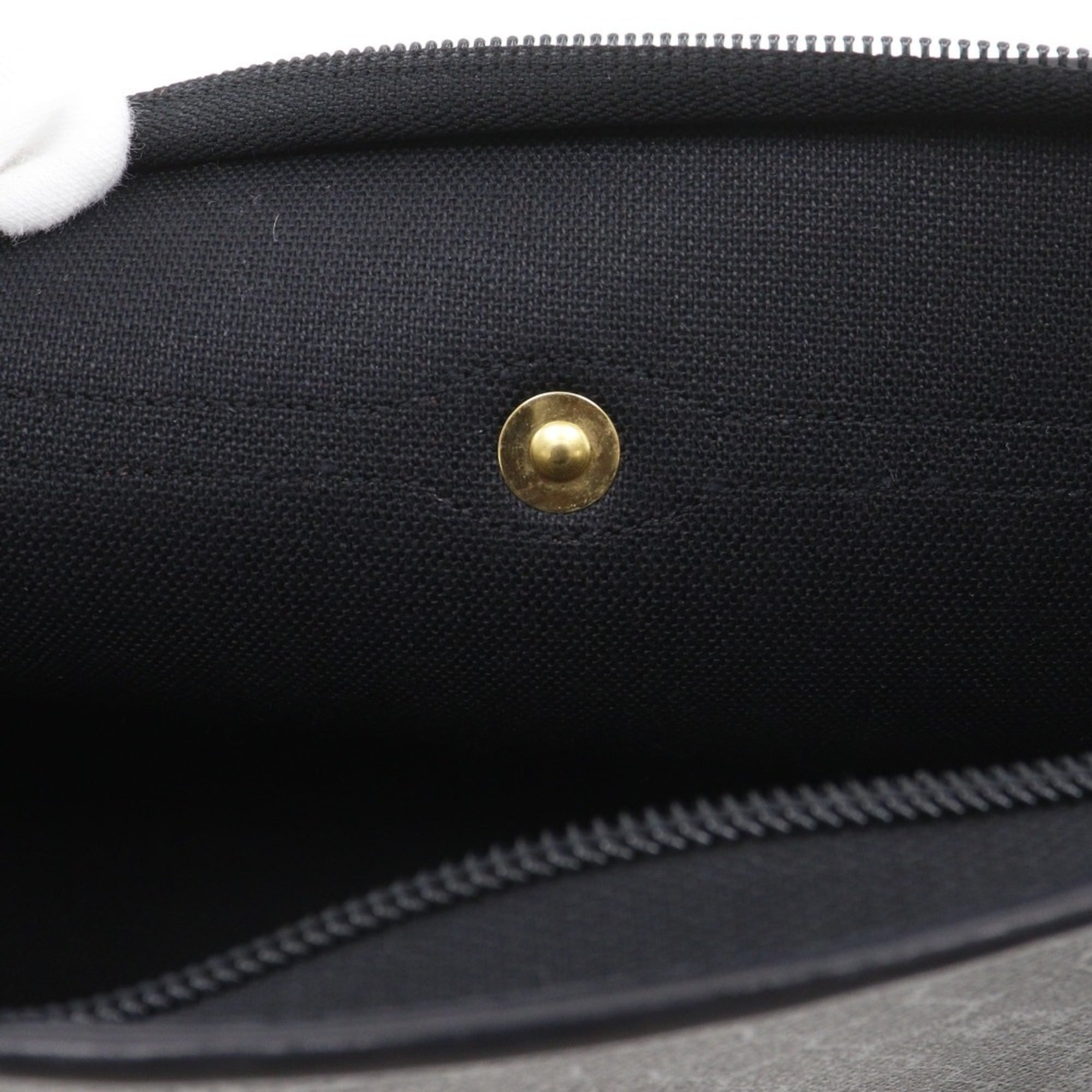 Christian Dior Black Pvc Clutch Bag (Pre-Owned)