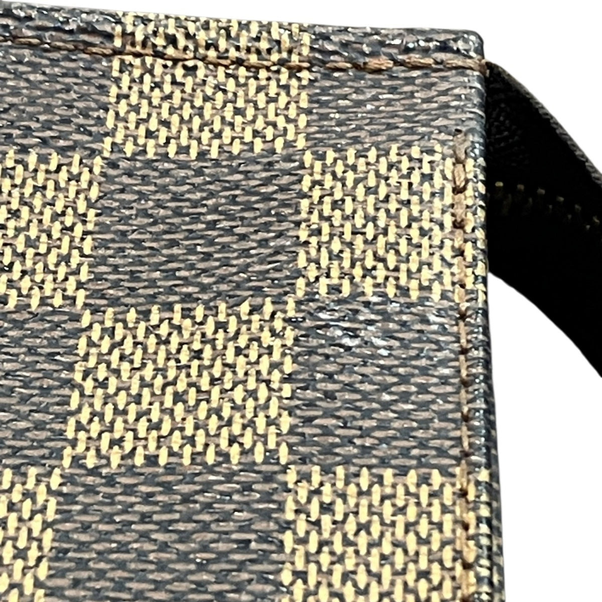 Louis Vuitton Brown Damier Canvas Pouch (Pre-Owned)
