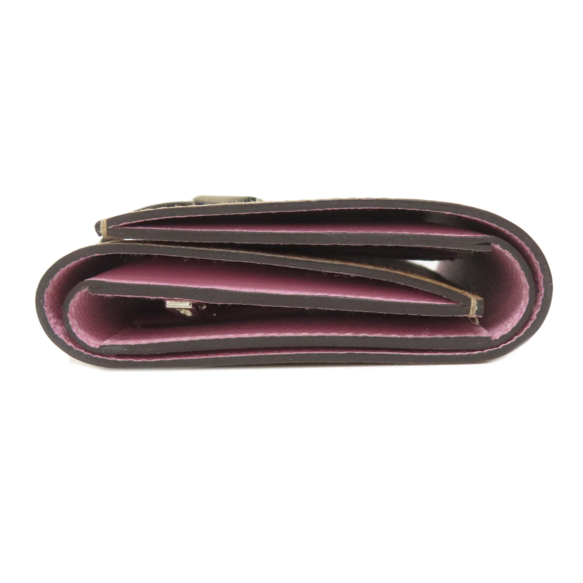 Hermes Brown Pink Epsom Leather Wallet (Bi-Fold) (Pre-Owned)