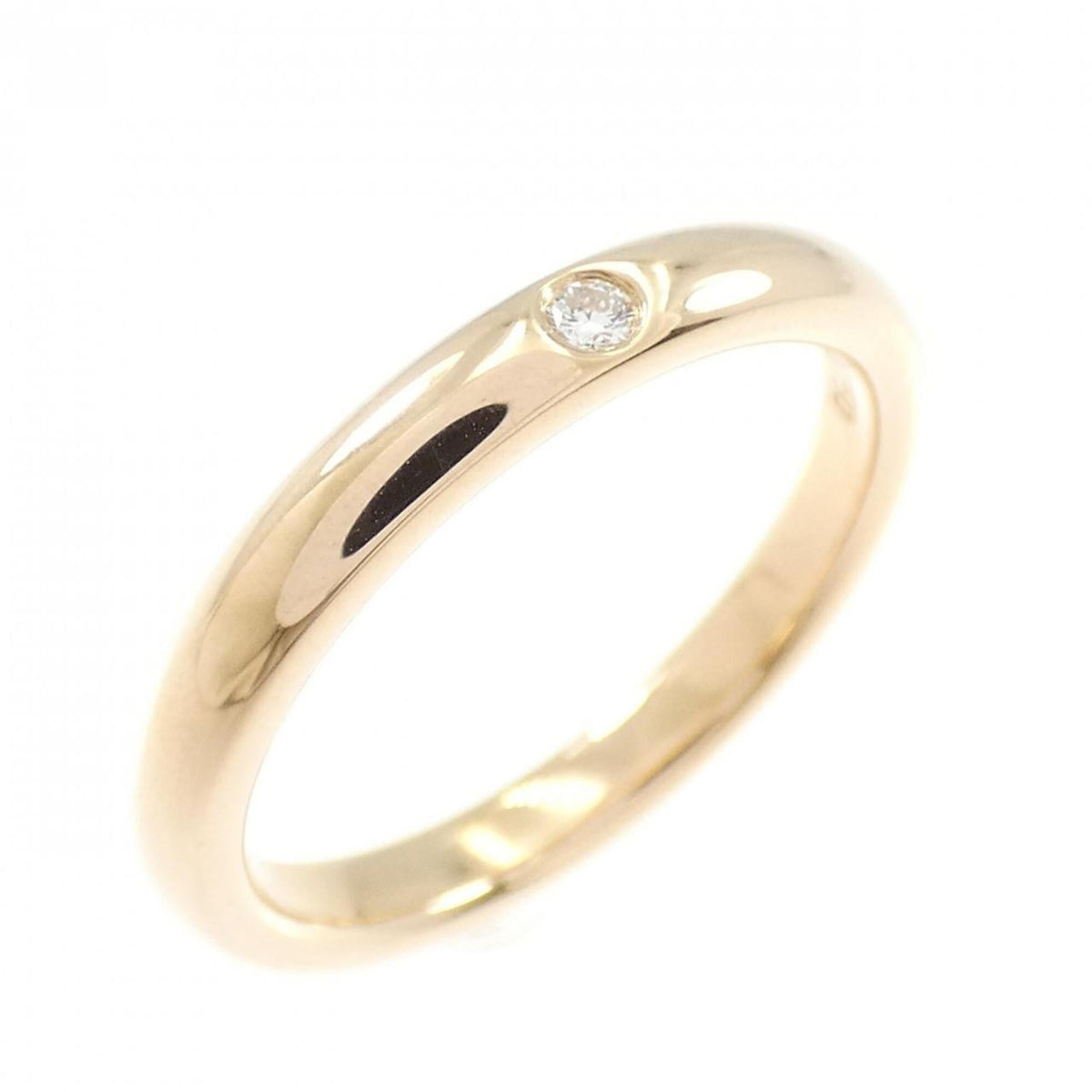 Tiffany Pink Gold (18K) Band Ring (Pre-Owned)